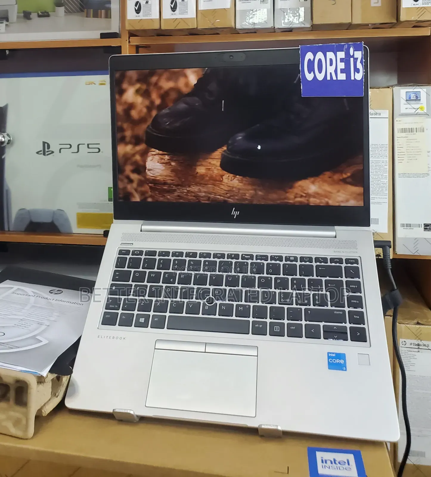 New Laptop HP EliteBook 745 G4 12GB Intel Core i3 SSD 512GB