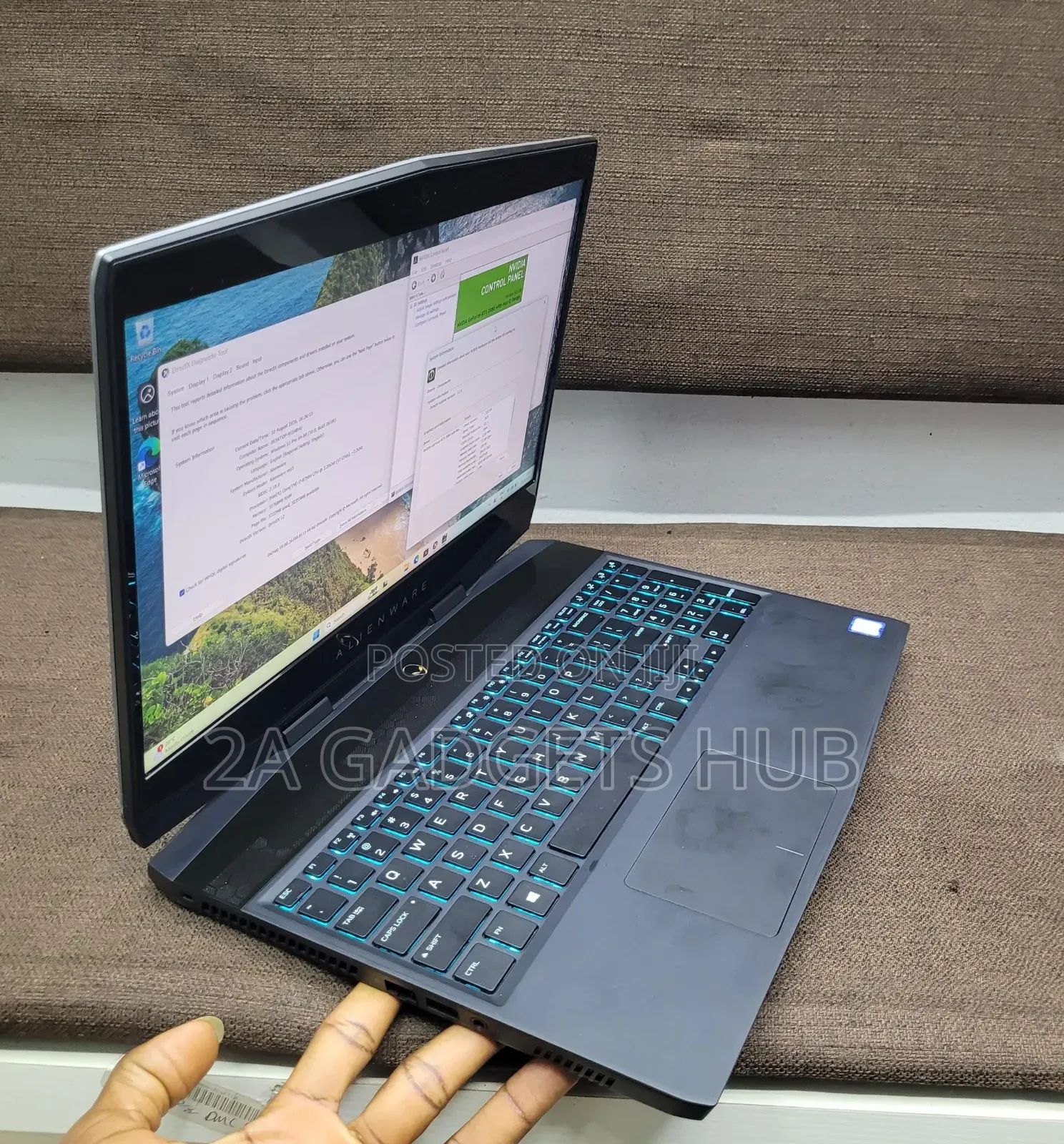 Laptop Dell Allenware M15 R5 32GB Intel Core i7 SSD 512GB
