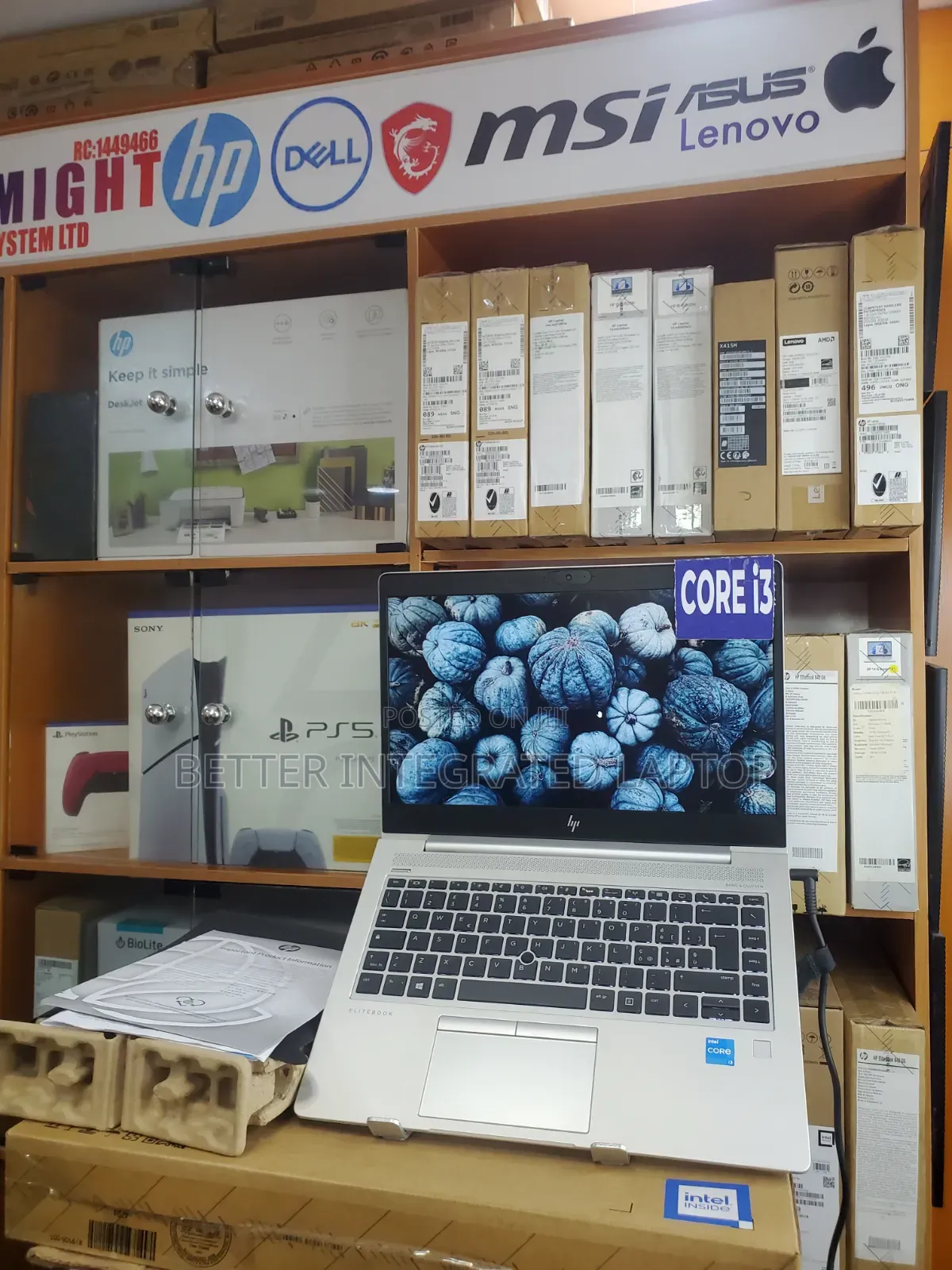 New Laptop HP EliteBook 745 G4 16GB Intel Core i3 SSD 512GB