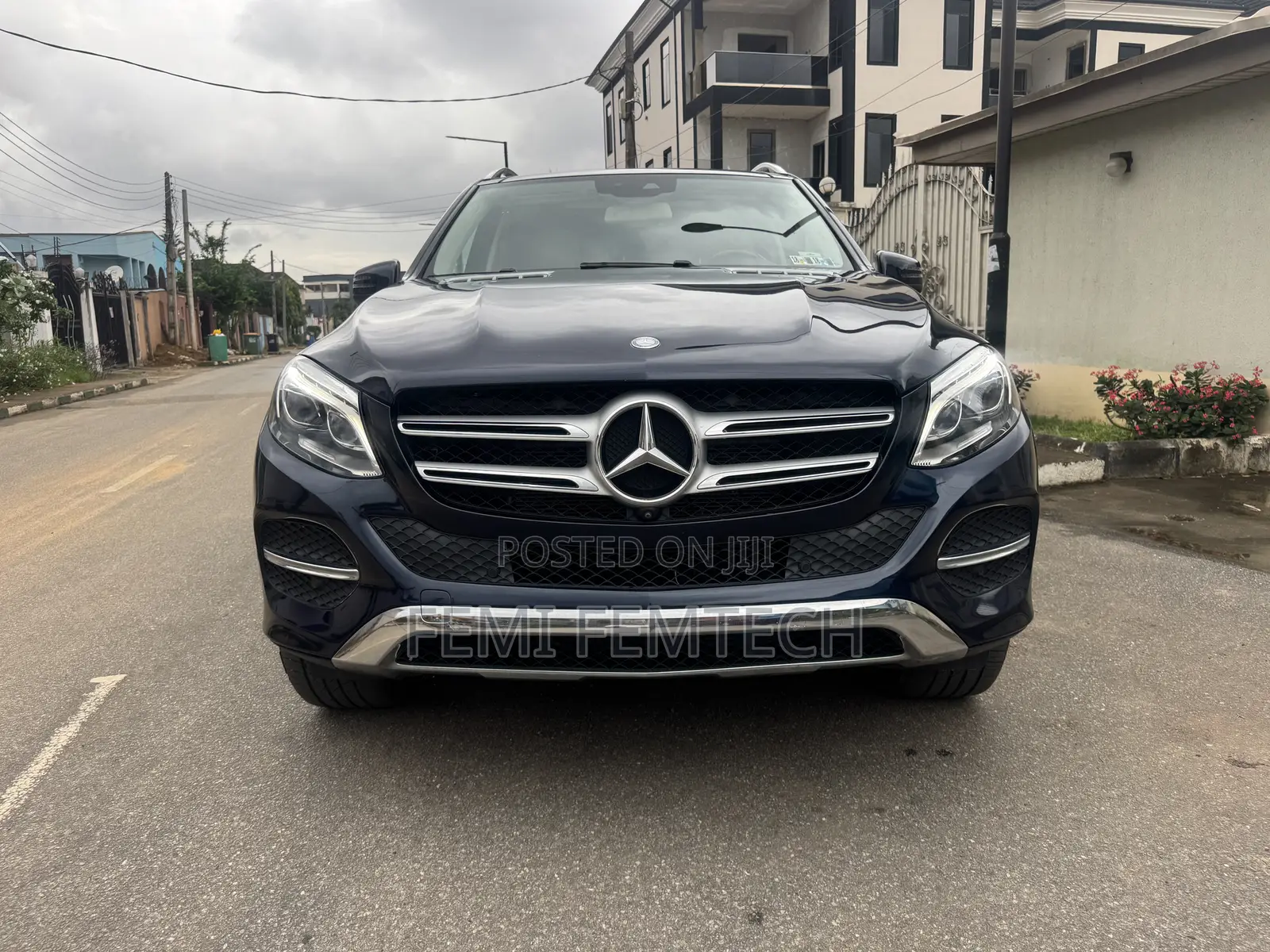 Mercedes-Benz GLE-Class GLE 250d 4MATIC 2017 Blue