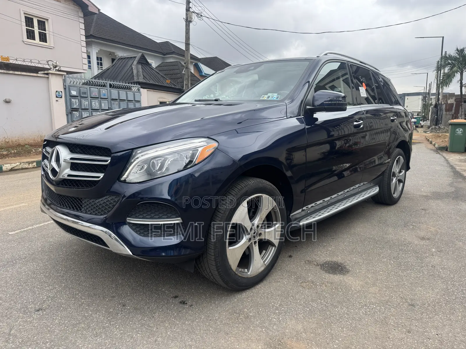Mercedes-Benz GLE-Class GLE 250d 4MATIC 2017 Blue
