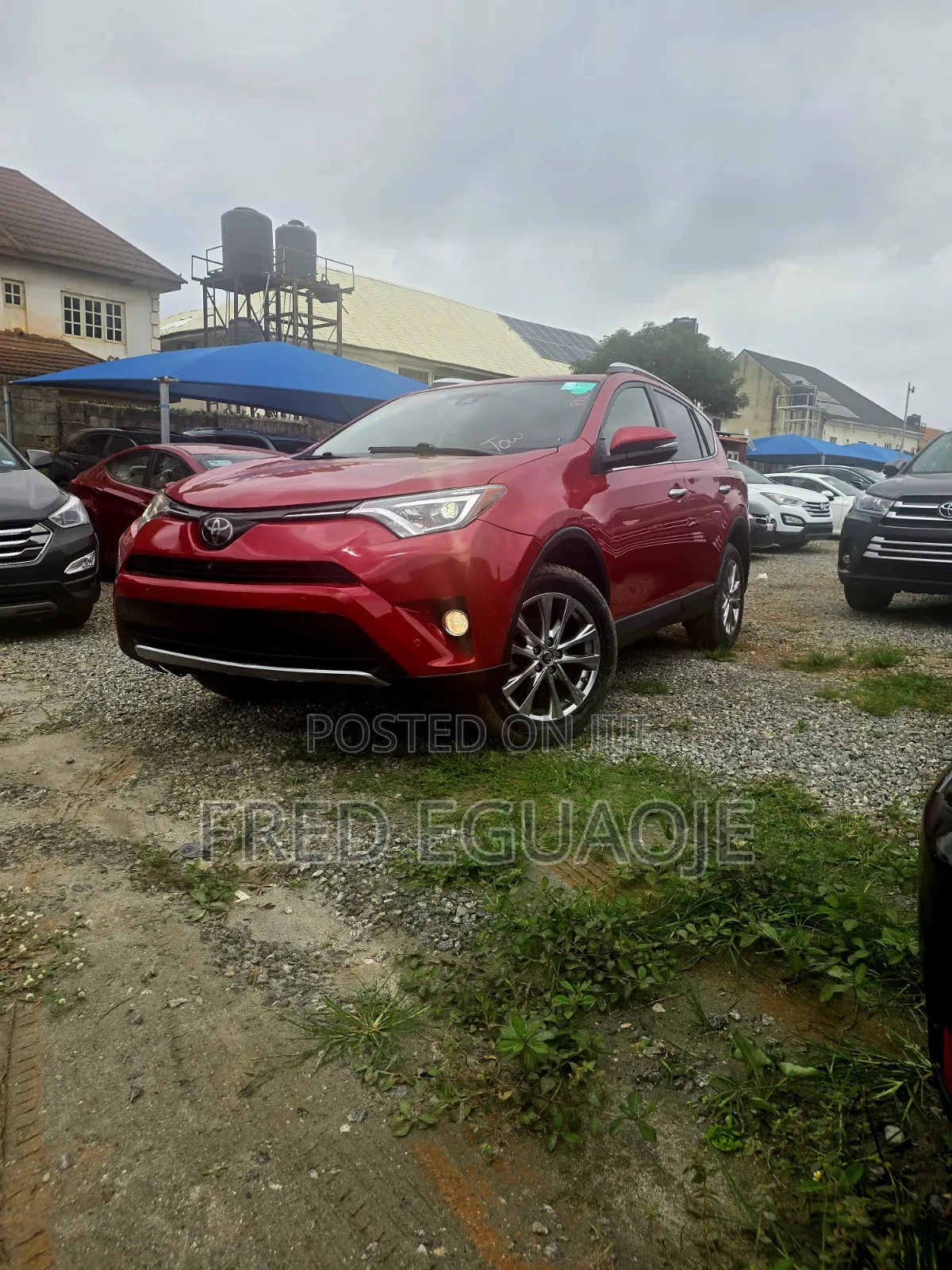 Toyota RAV4 Limited AWD (2.5L 4cyl 6A) 2016 Red
