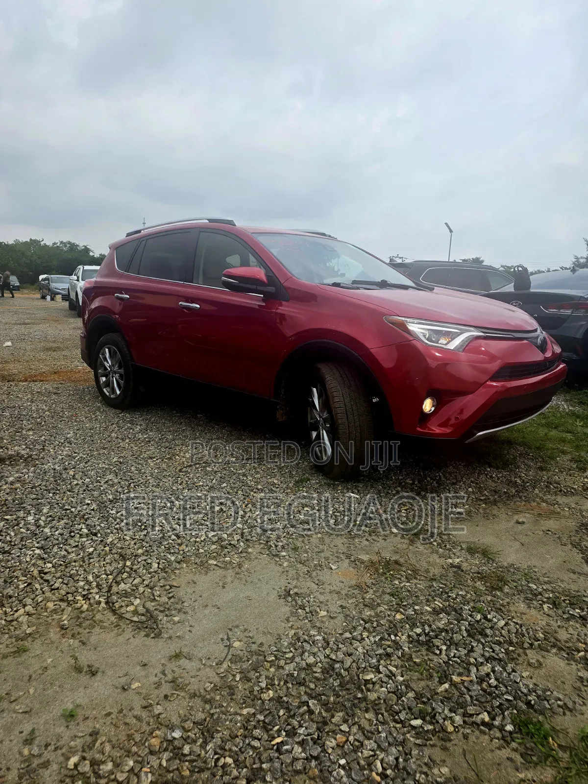 Toyota RAV4 Limited AWD (2.5L 4cyl 6A) 2016 Red