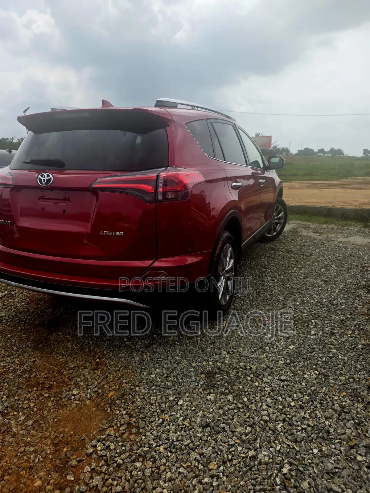 Toyota RAV4 Limited AWD (2.5L 4cyl 6A) 2016 Red