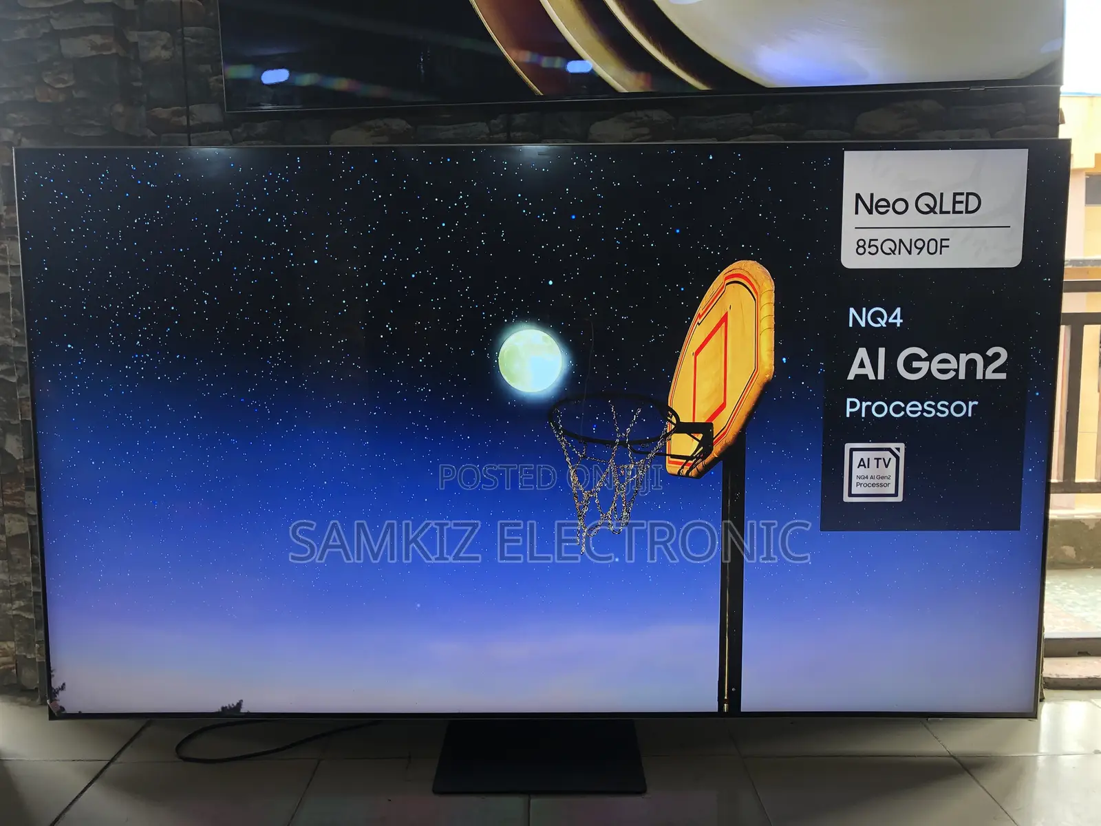 2025 Model Samsung 85 Inch Neo Qled 85QN90F With NQ4 AI Gen3 Processor