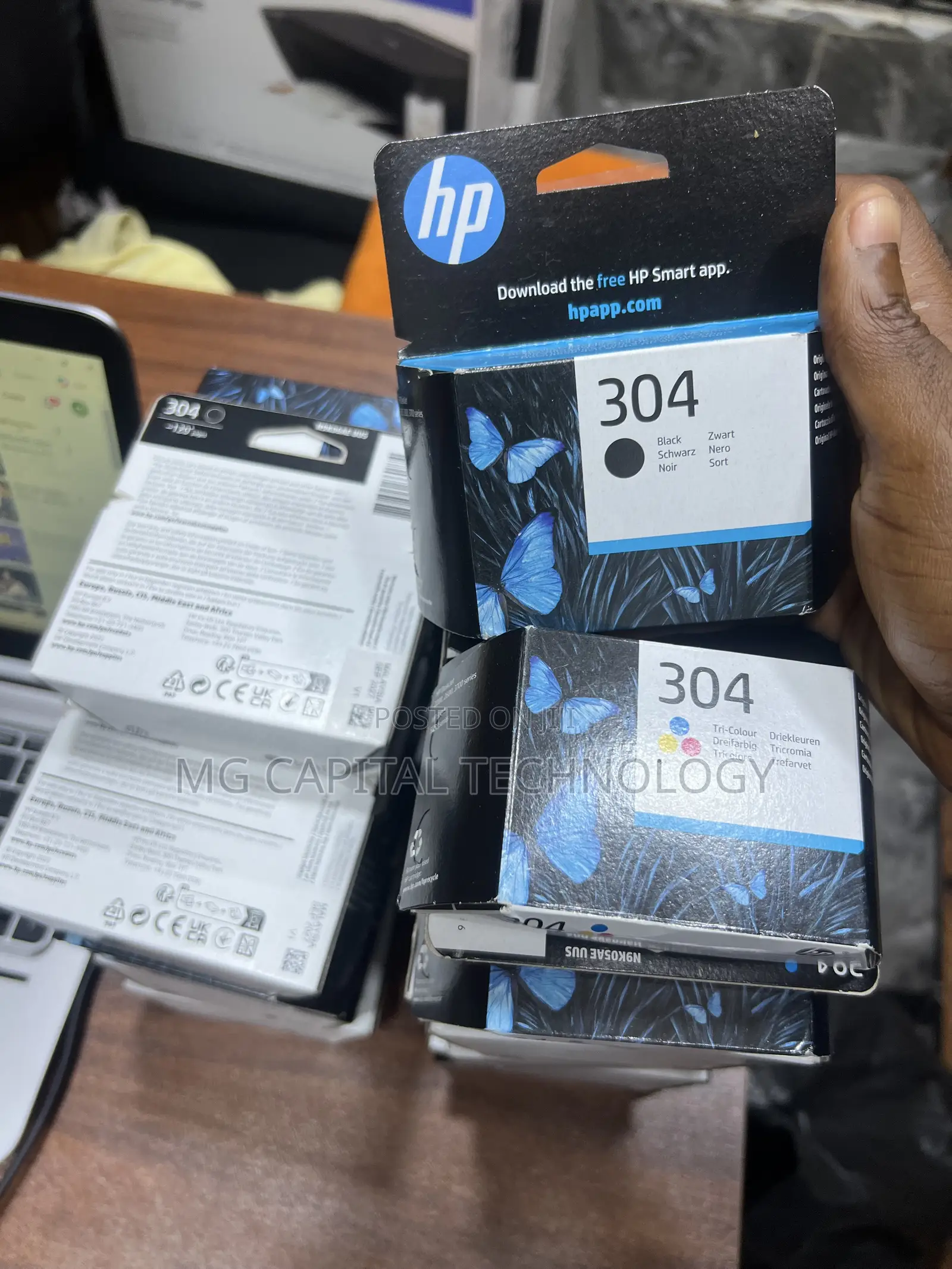 HP 304 Black Original Ink Cartridge (N9K06AE)