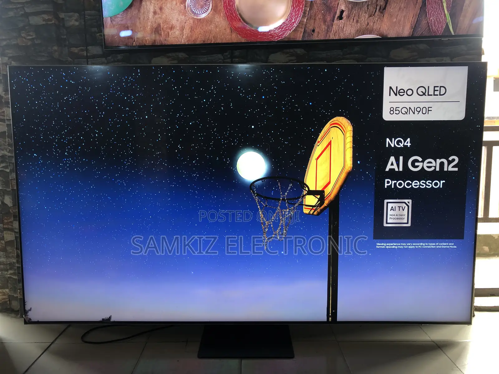 2025 Model Samsung 85 Inch Neo Qled 85QN90F With NQ4 AI Gen3 Processor