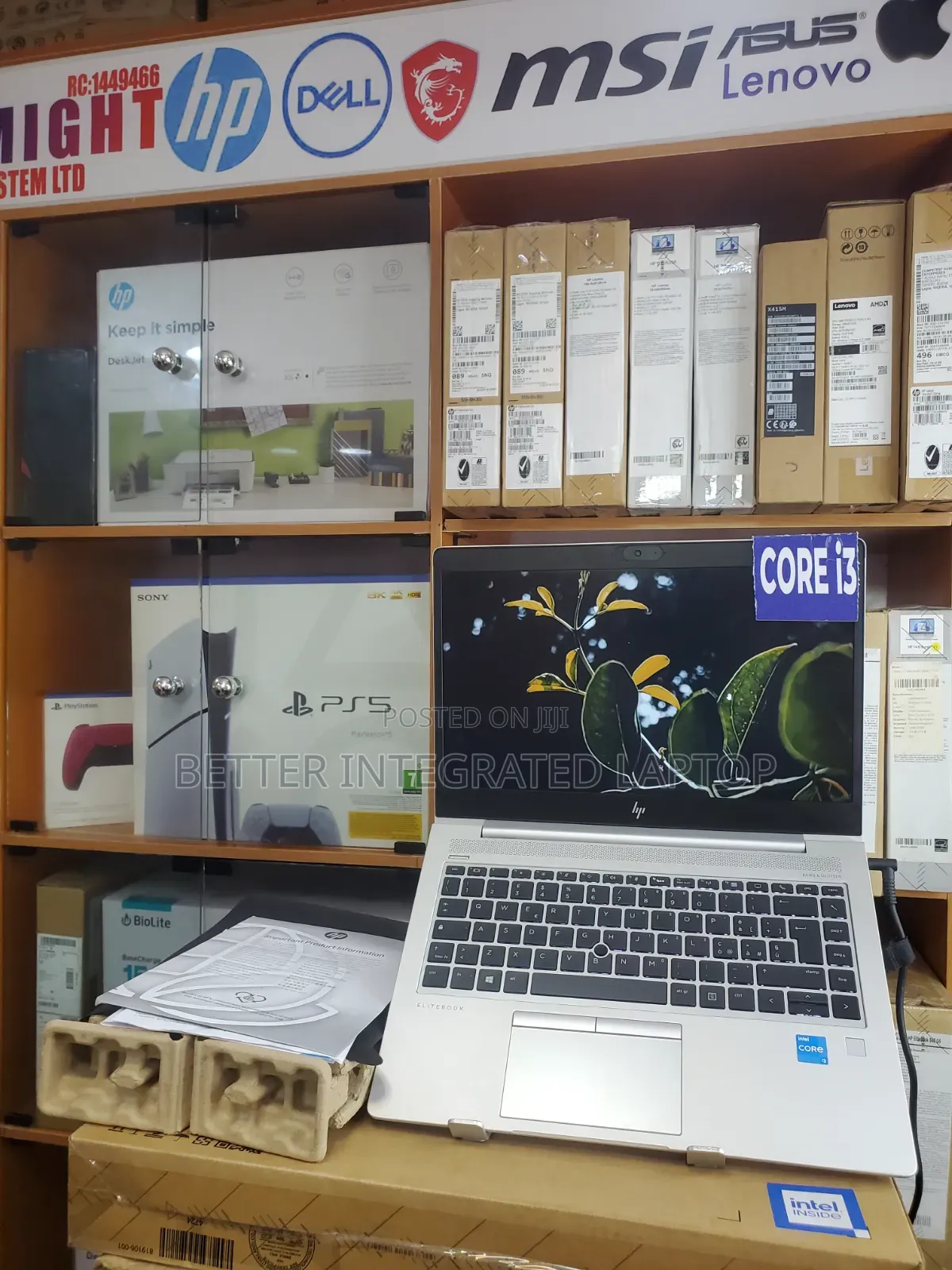 New Laptop HP EliteBook 745 G5 8GB Intel Core i3 SSD 256GB