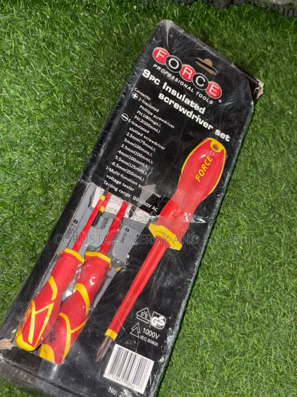 9pcs Insulated Screwdriver Set