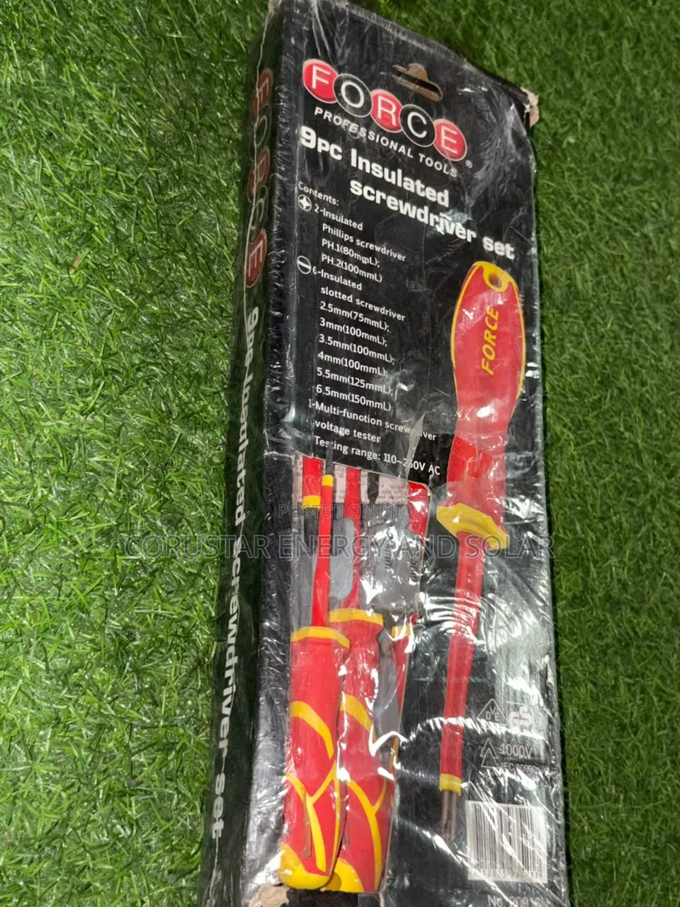 9pcs Insulated Screwdriver Set