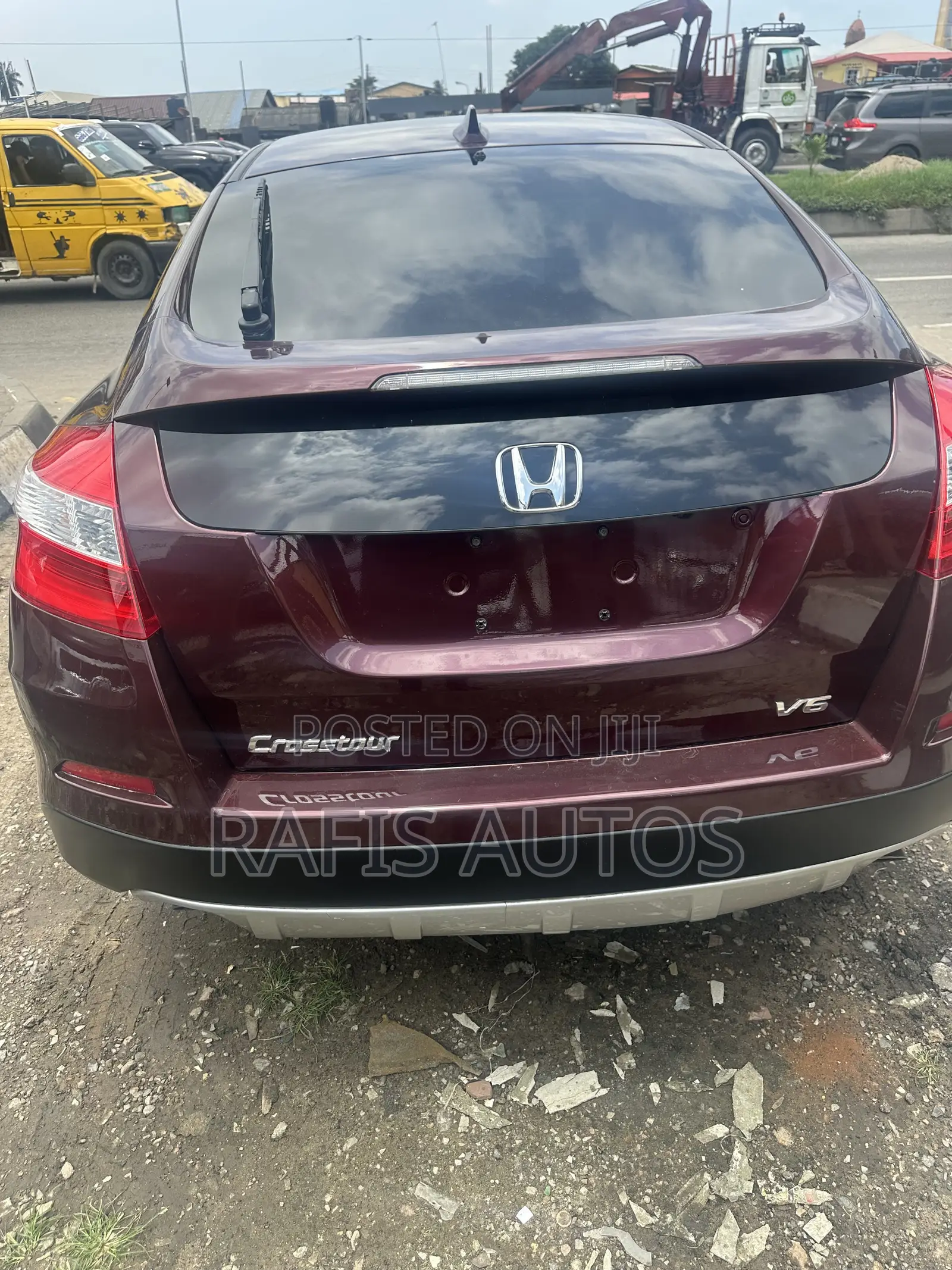 Honda Accord Crosstour EX-L w/Navigation 2013 Burgundy