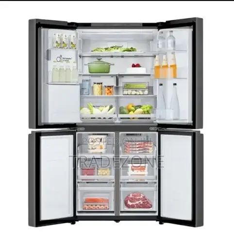 LG 617L Cross Door Refrigerator REF24FDMMB-A
