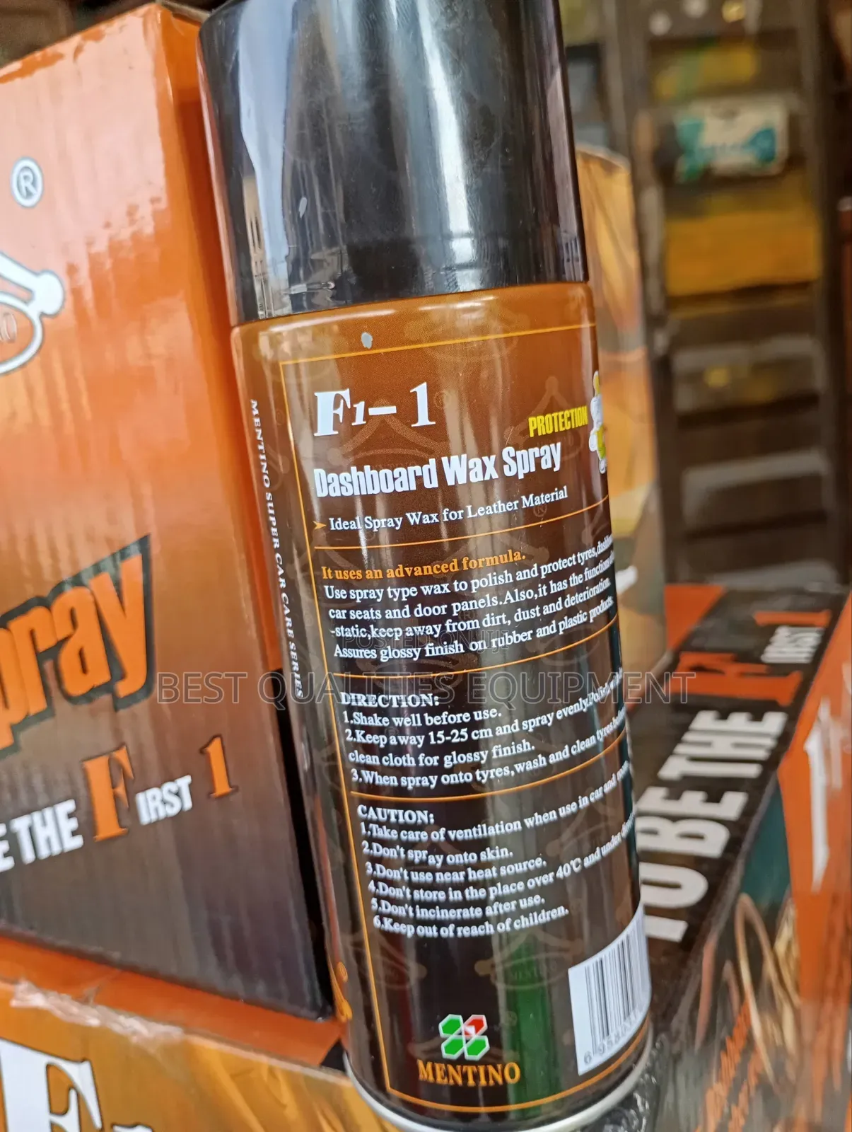 F1 Dashboard Spray Wax