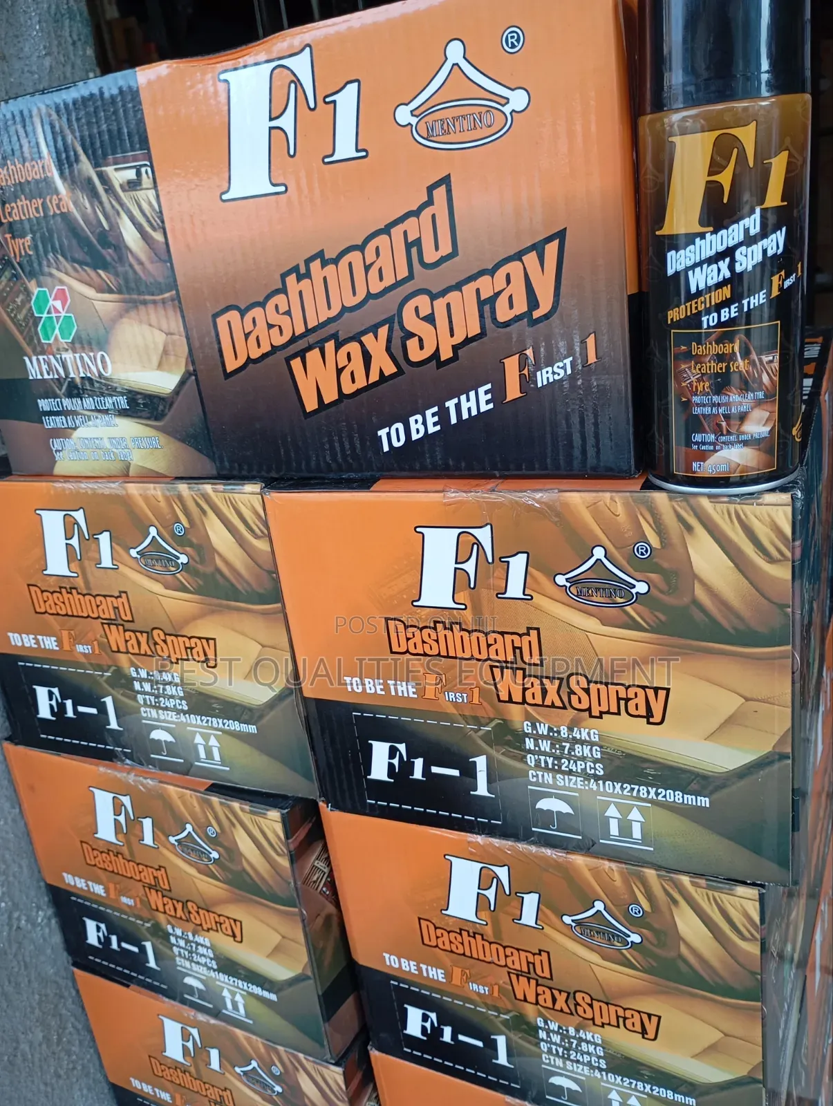 F1 Dashboard Spray Wax