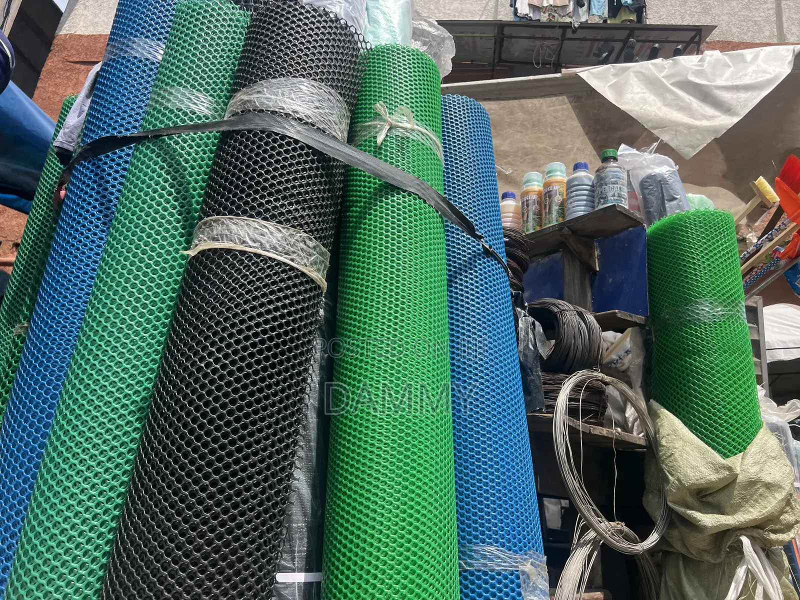 Heavy-Duty Plastic Mesh Wire