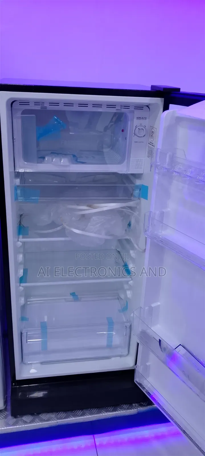 Haier Thermocool Latest Single Door Refrigerator Model 217BA Black.