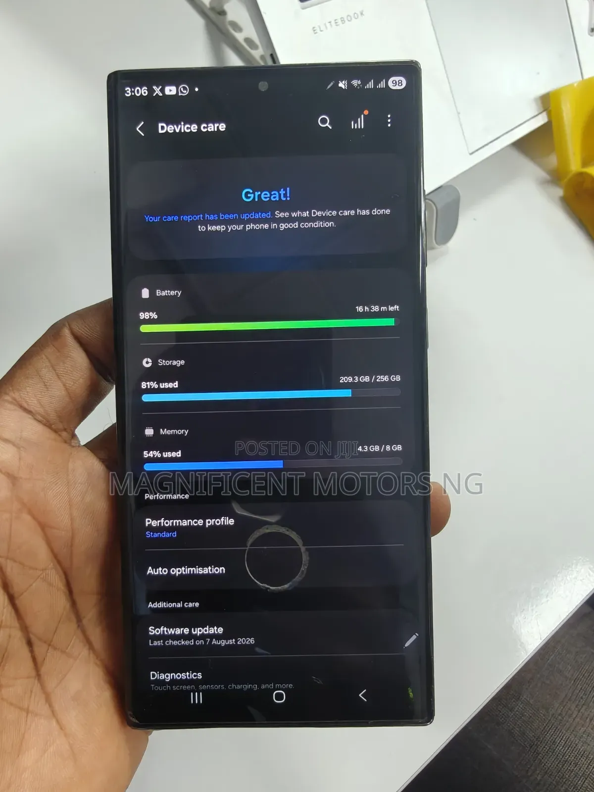 Samsung Galaxy S23 Ultra 256 GB Black