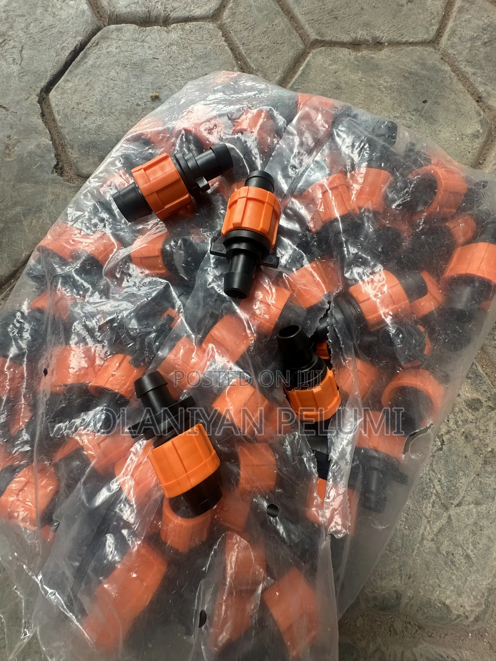 PVC Connector With Valve and PVC Connector Without Valve