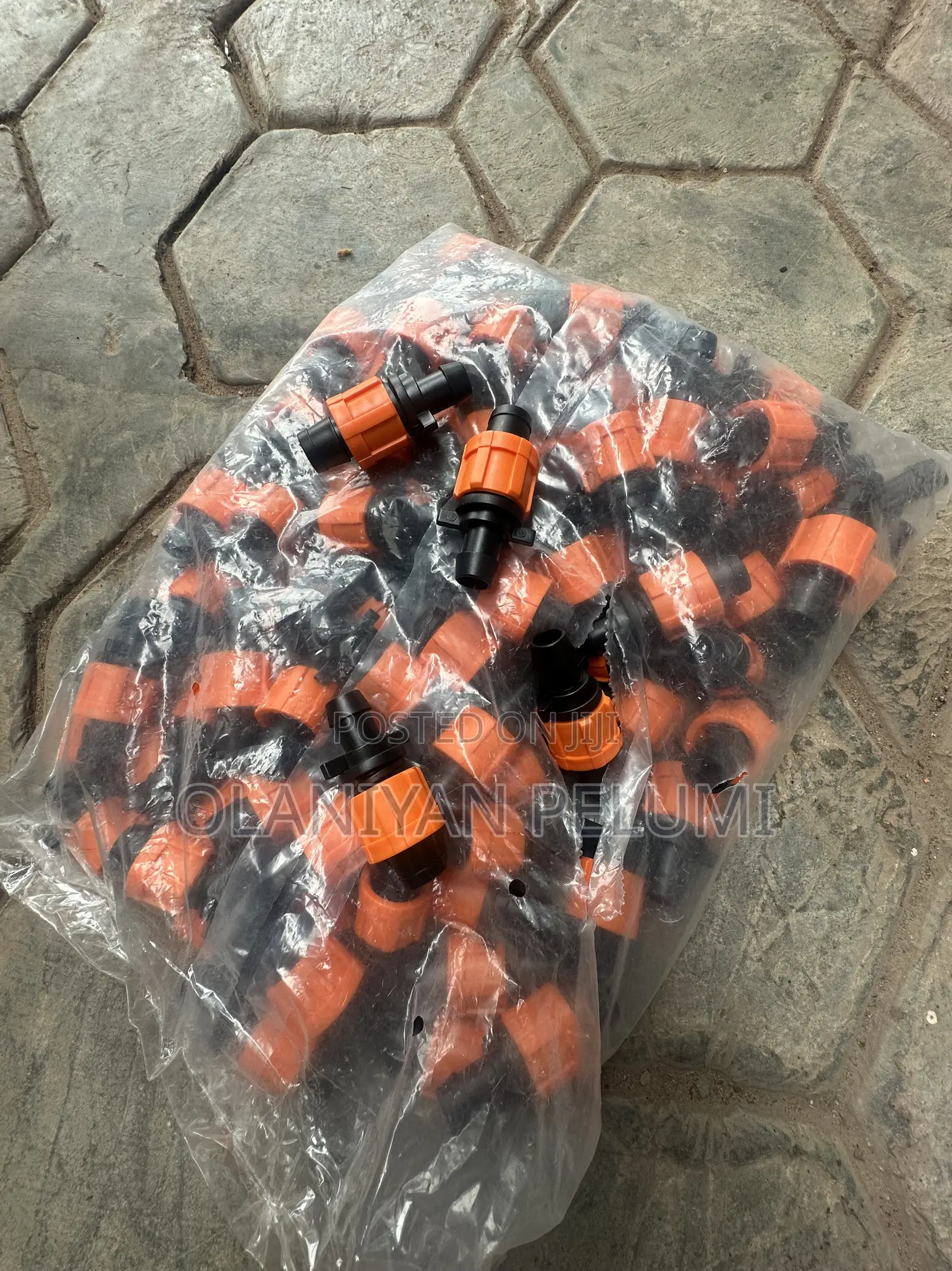 PVC Connector With Valve and PVC Connector Without Valve