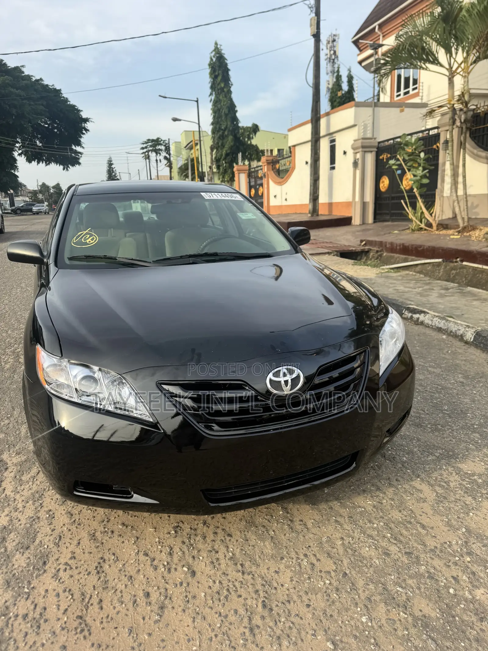 Toyota Camry LE 4dr Sedan (2.4L 4cyl 5A) 2008 Black