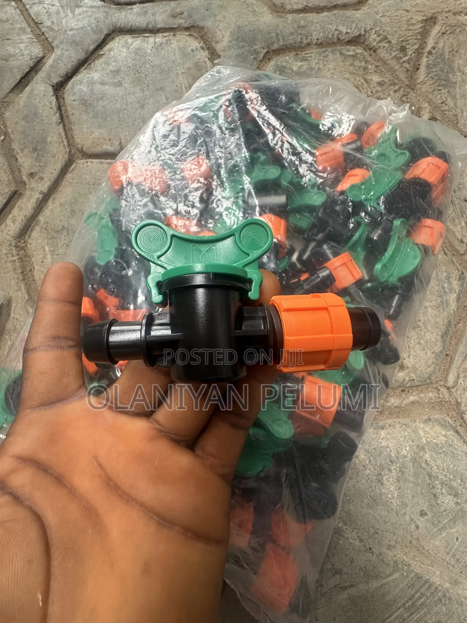 PVC Connector With Valve and PVC Connector Without Valve