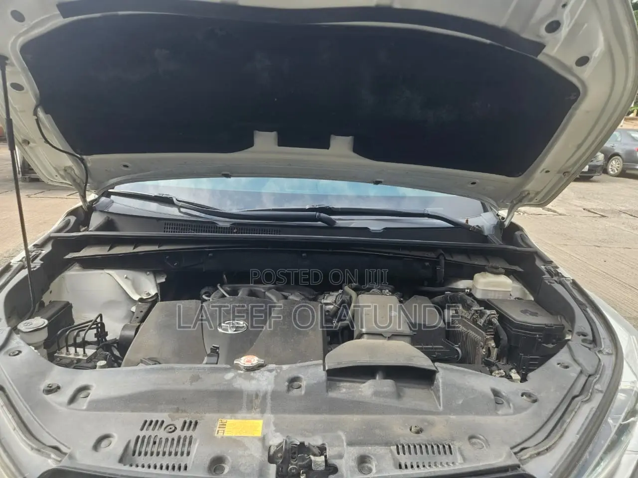 Toyota Highlander Limited Platinum 2019 White