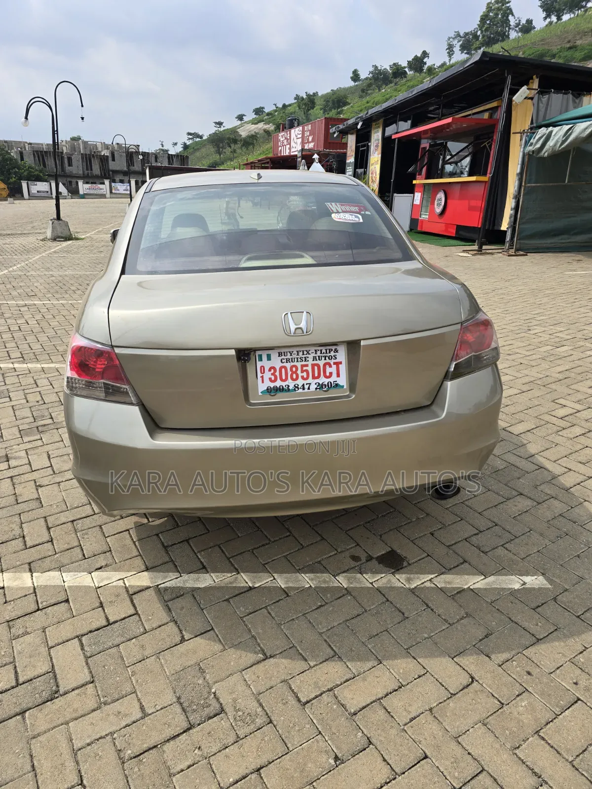 Honda Accord 2008 Gold