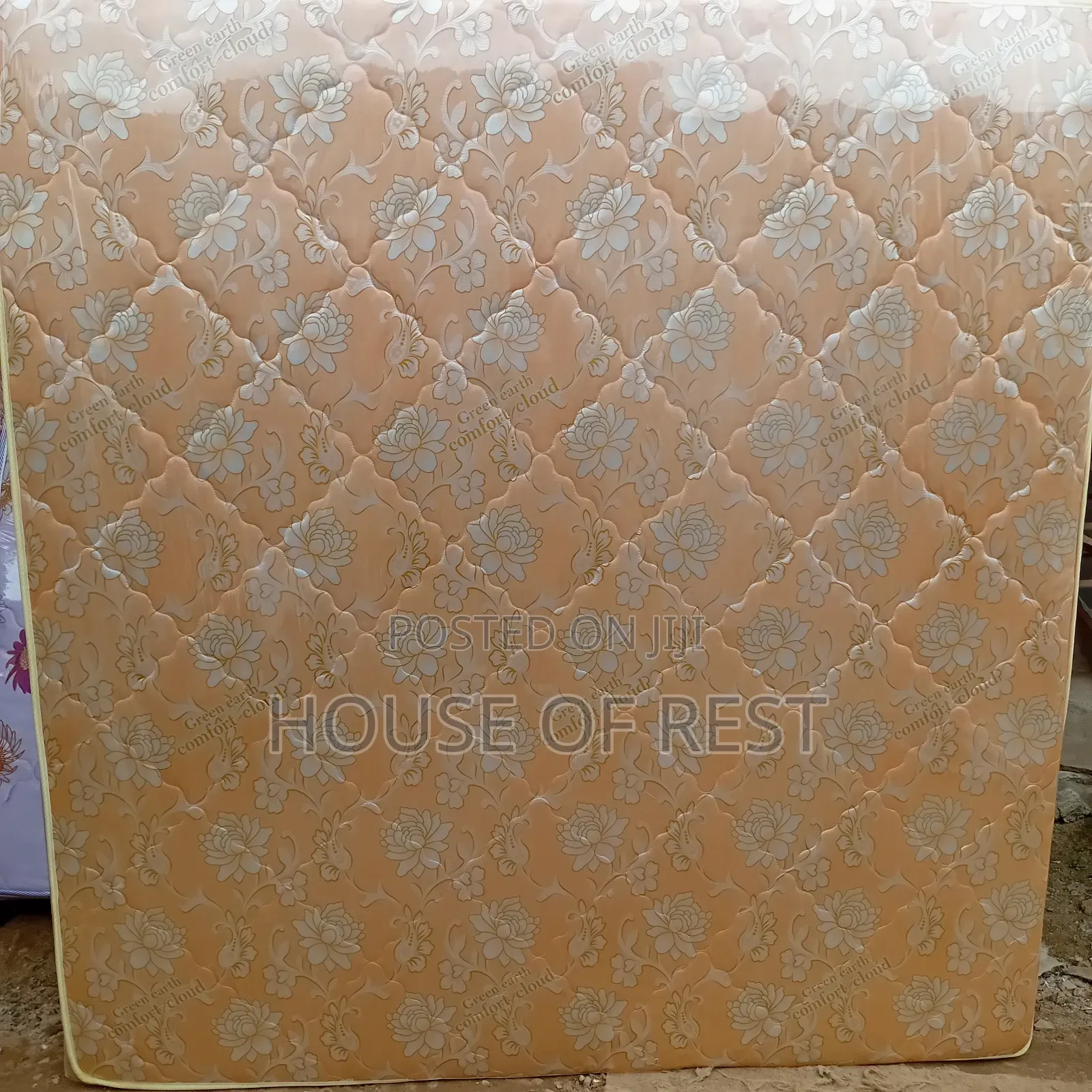 6 by 6 by 16 Semi Orthopedic Mattress