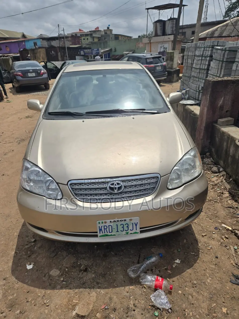 Toyota Corolla 2007 Gold