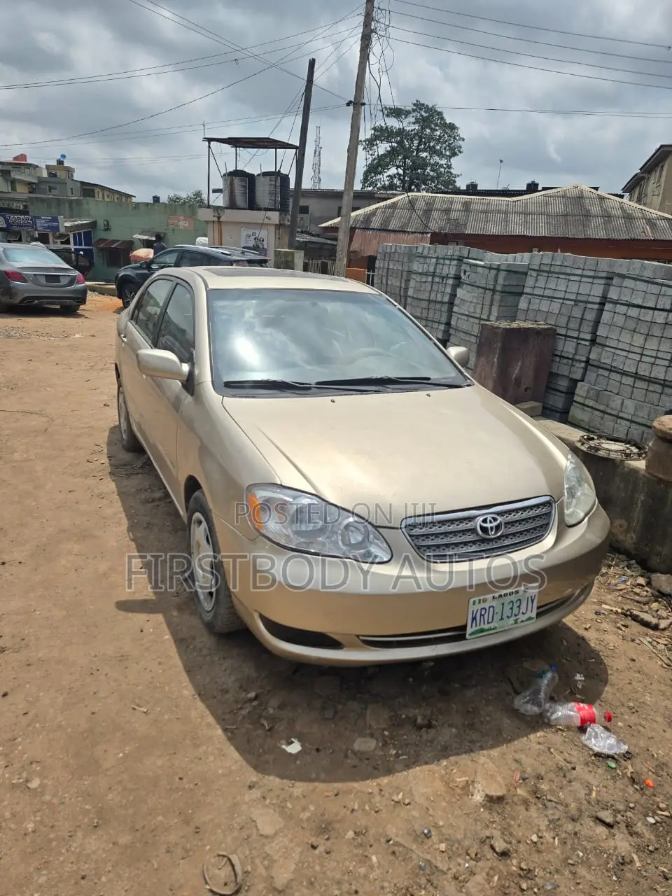 Toyota Corolla 2007 Gold