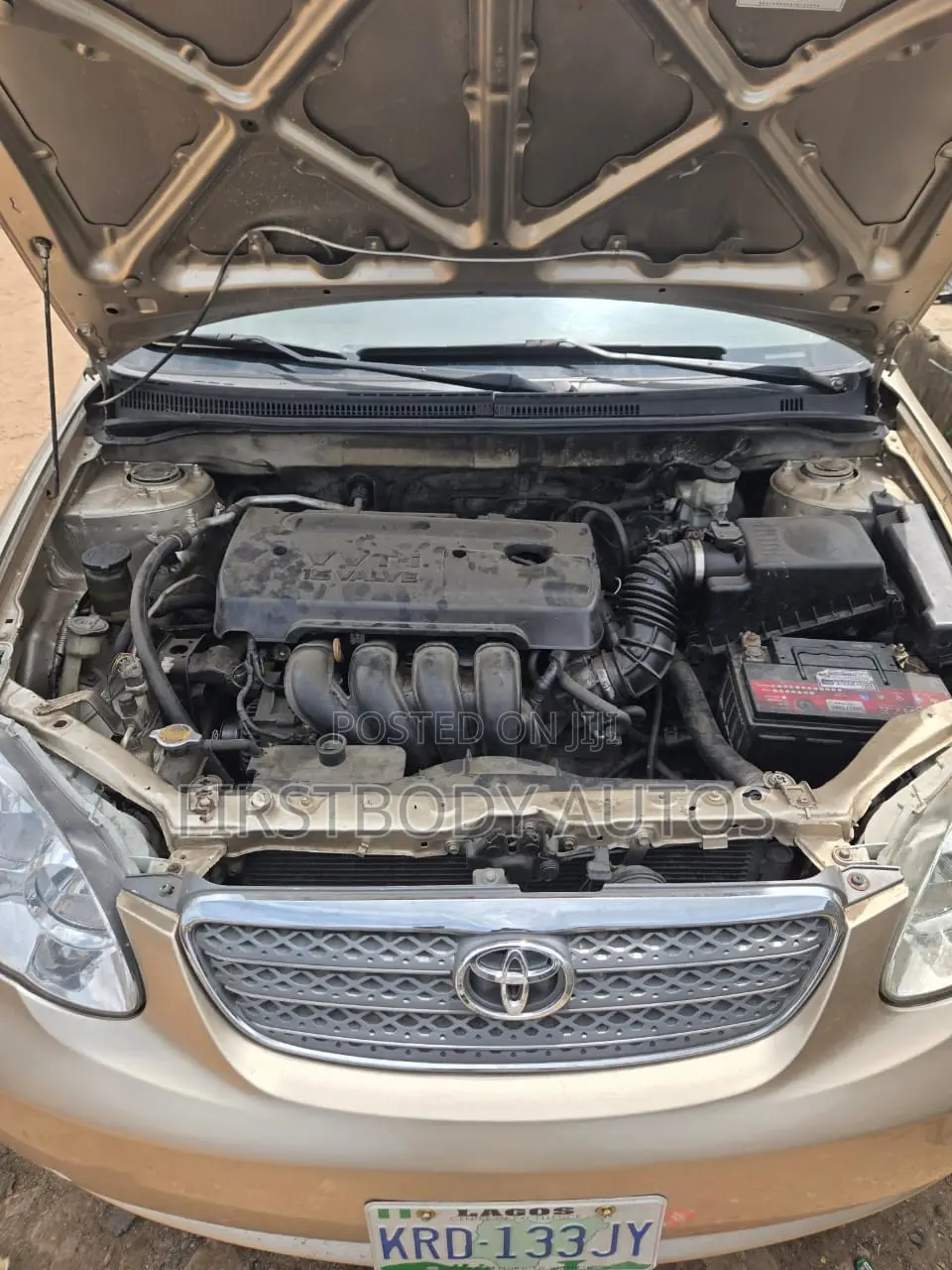 Toyota Corolla 2007 Gold
