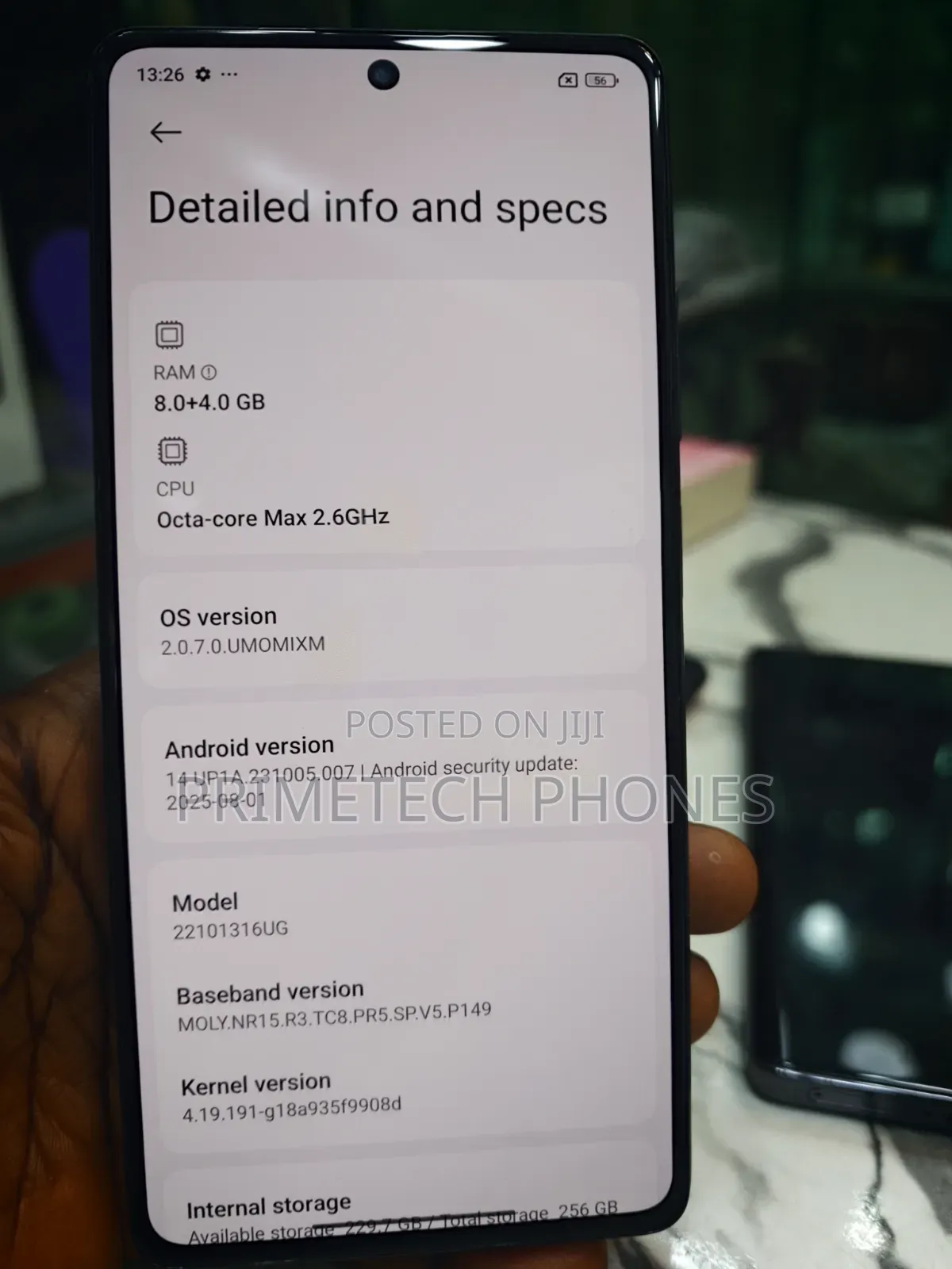 Xiaomi Redmi Note 12 Pro+ 5G 256 GB Gray