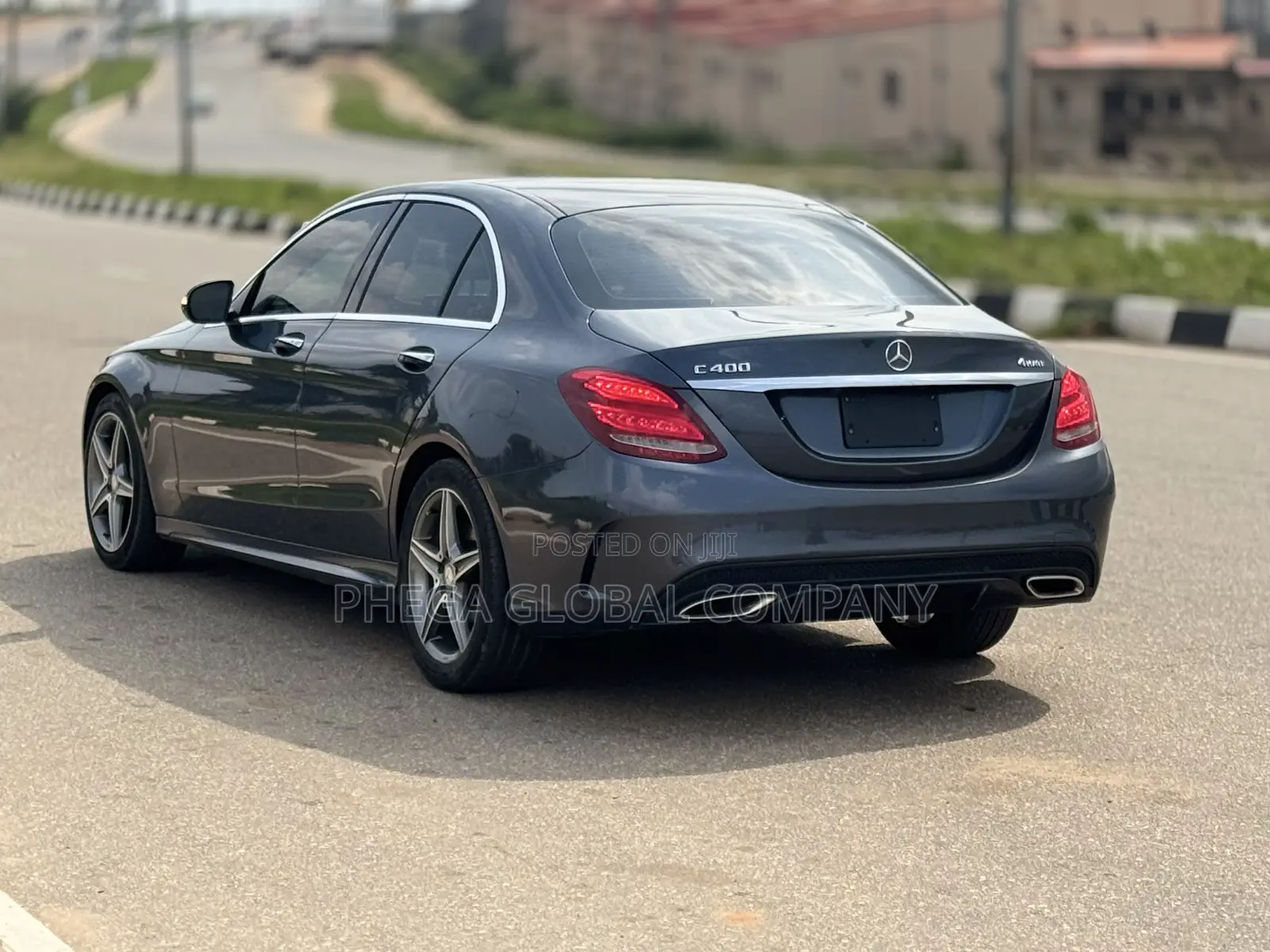 Mercedes-Benz C400 4Matic AWD Sedan (3.0L V6 7A) 2015 Gray