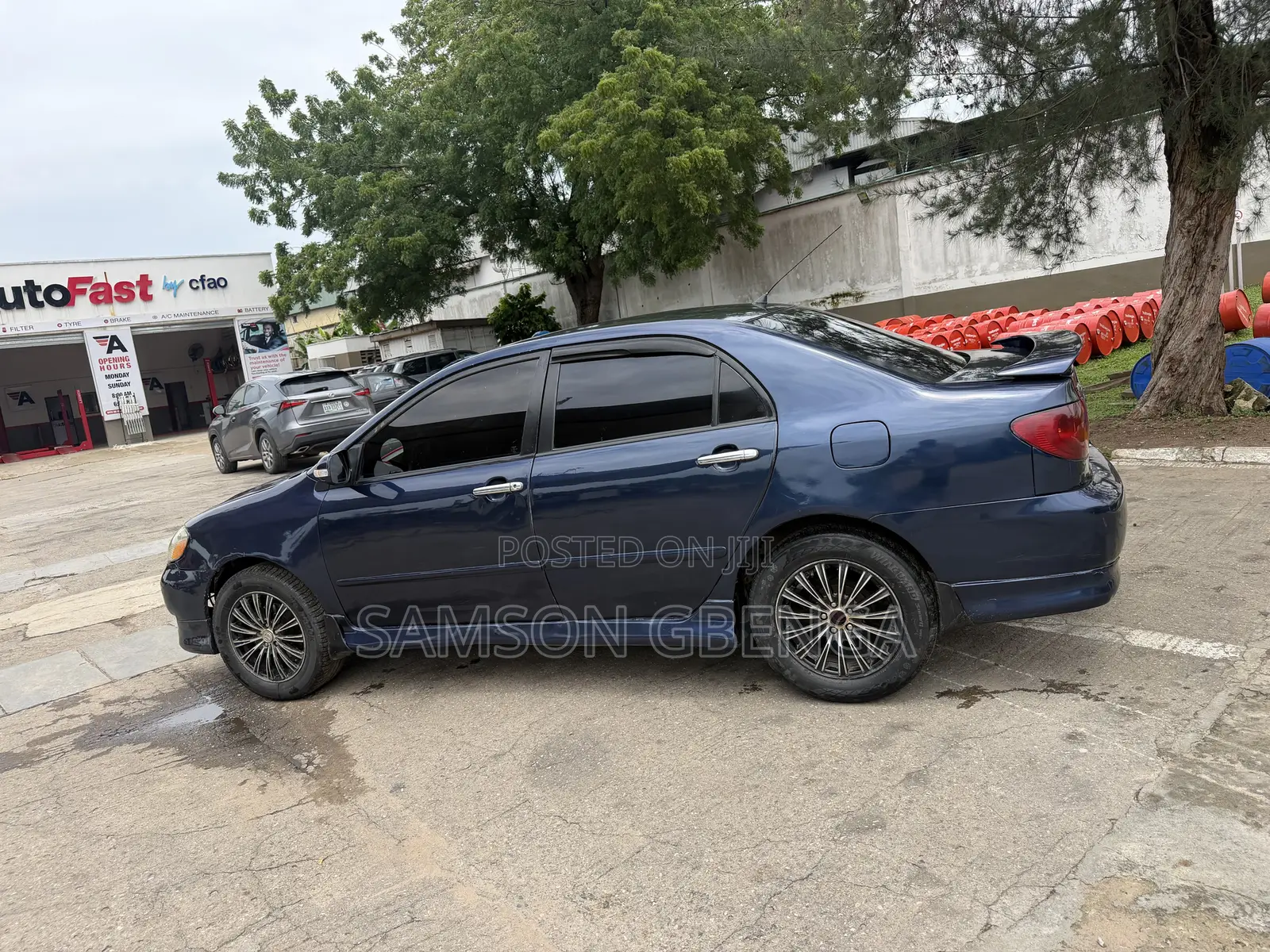 Toyota Corolla 1.4 D Automatic 2004 Blue