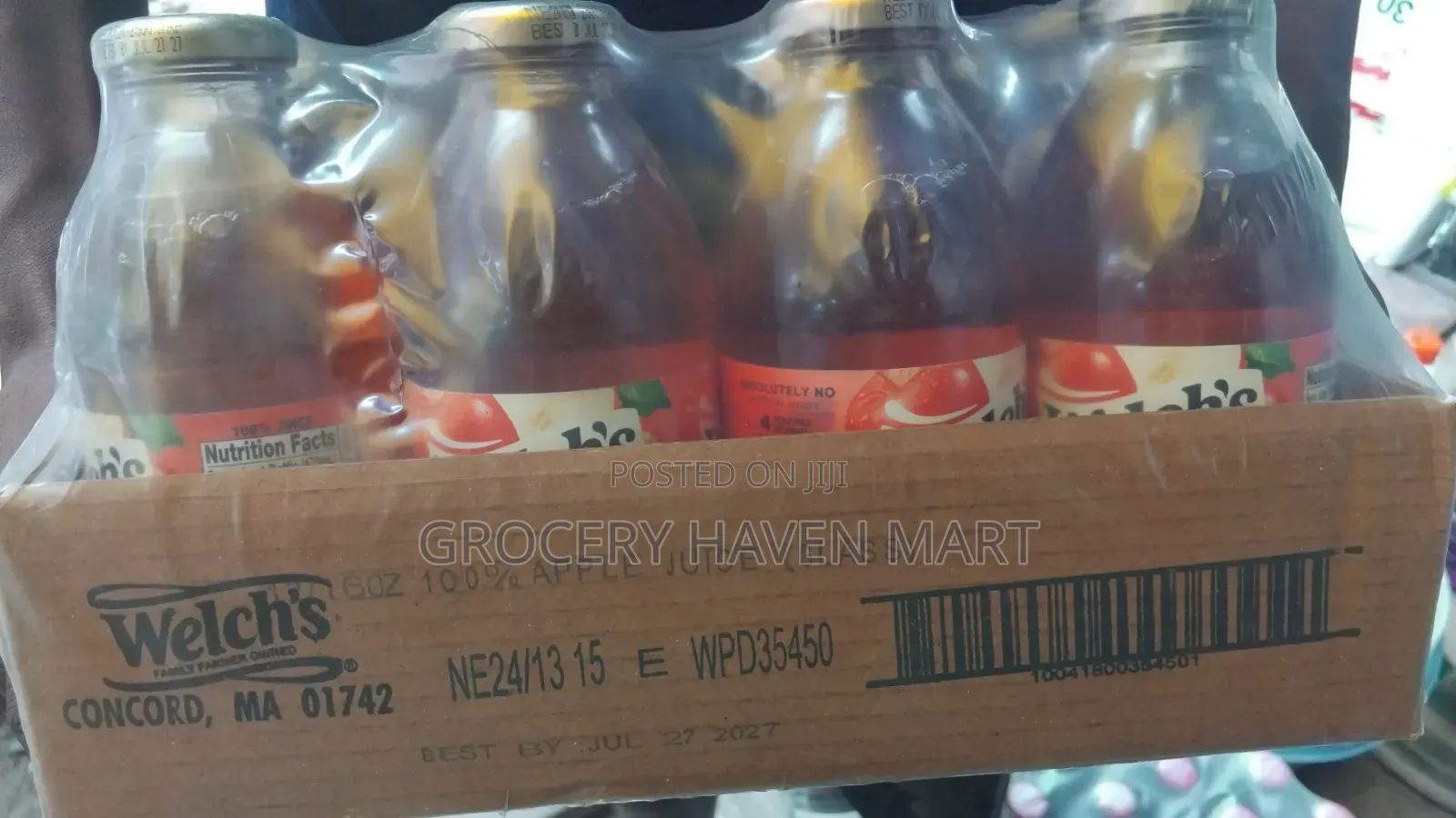 Welch's Concord Grape Juice 473ml, 12bottles