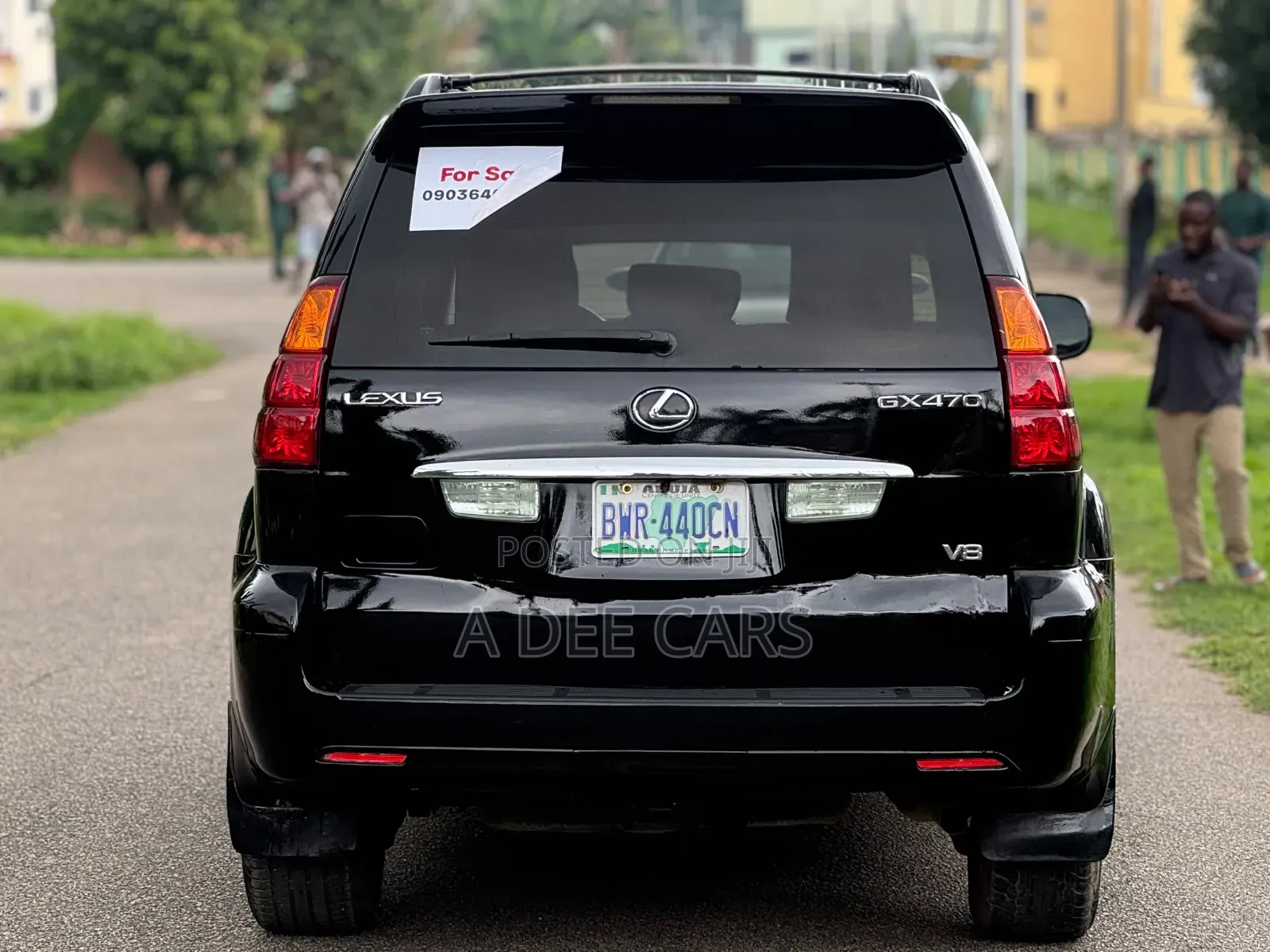 Lexus GX 470 Sport Utility 2005 Black