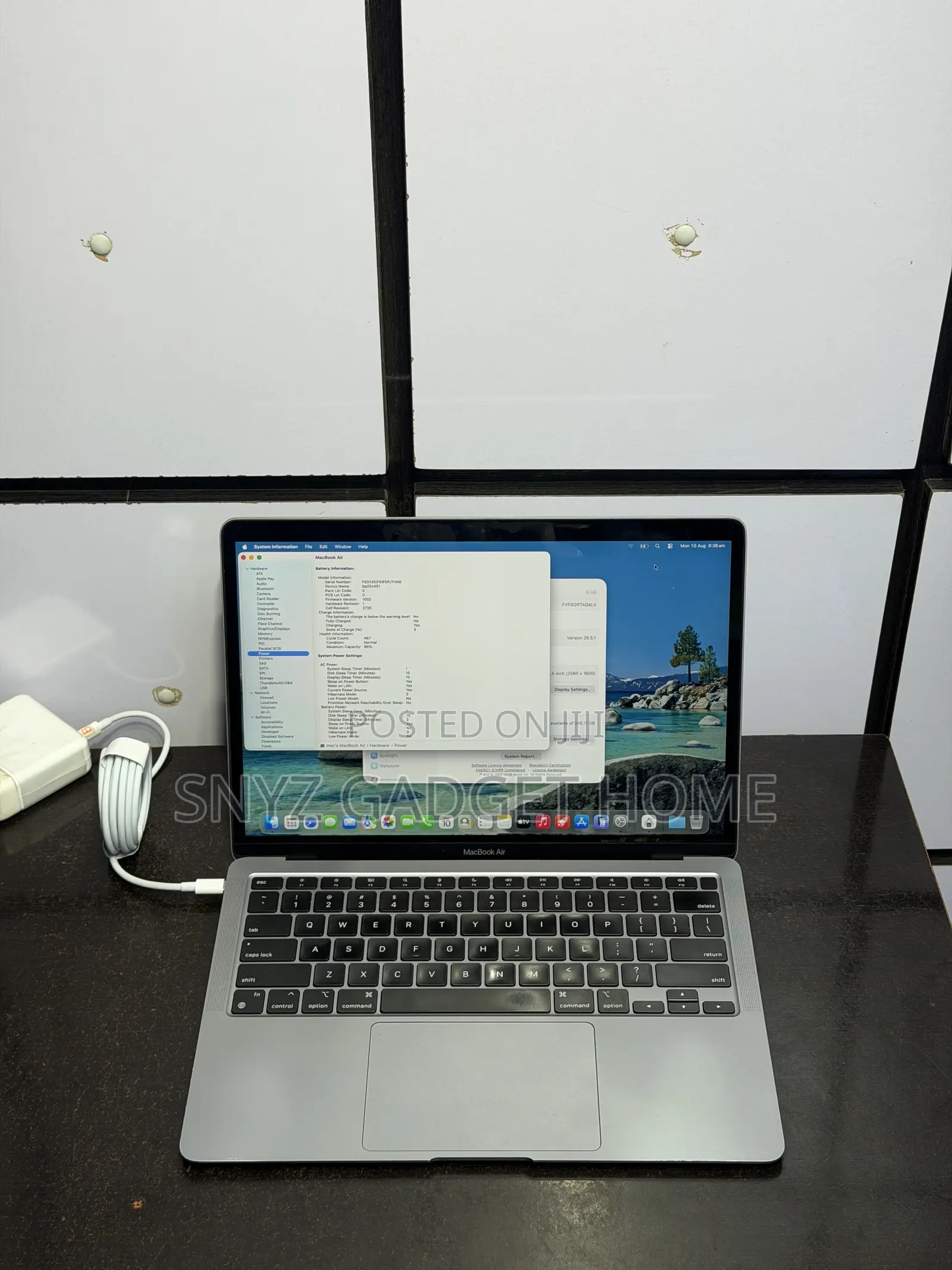 Laptop Apple MacBook Air 2020 M1 8GB Apple M1 SSD 256GB