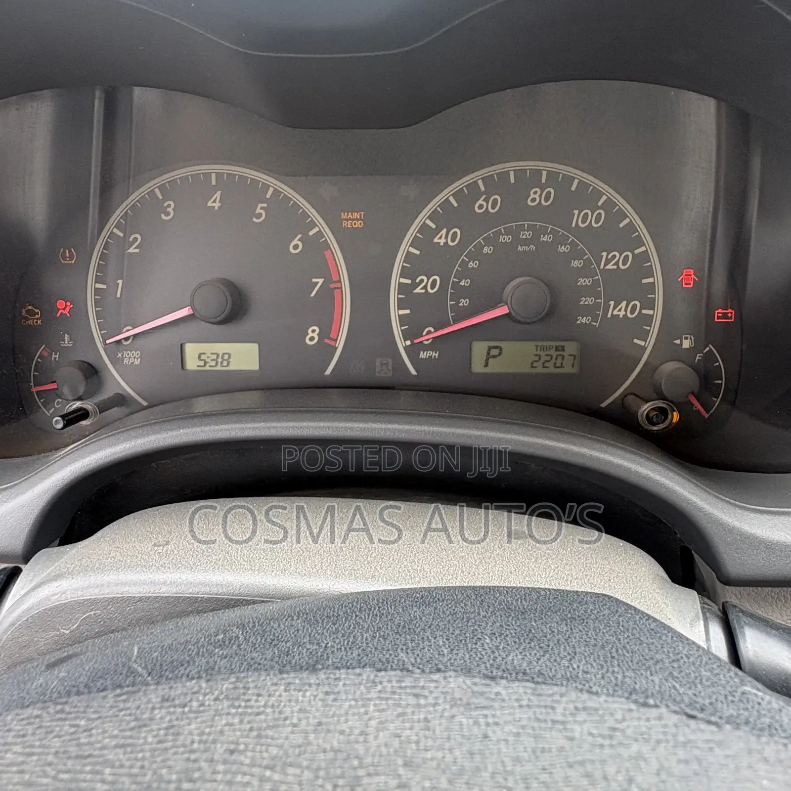 Toyota Corolla 1.8 LE 2008 Black