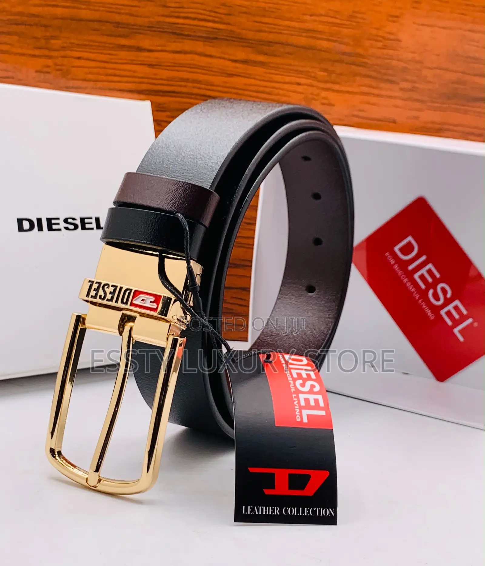 High Quality Luxury Two Side Leather Belt