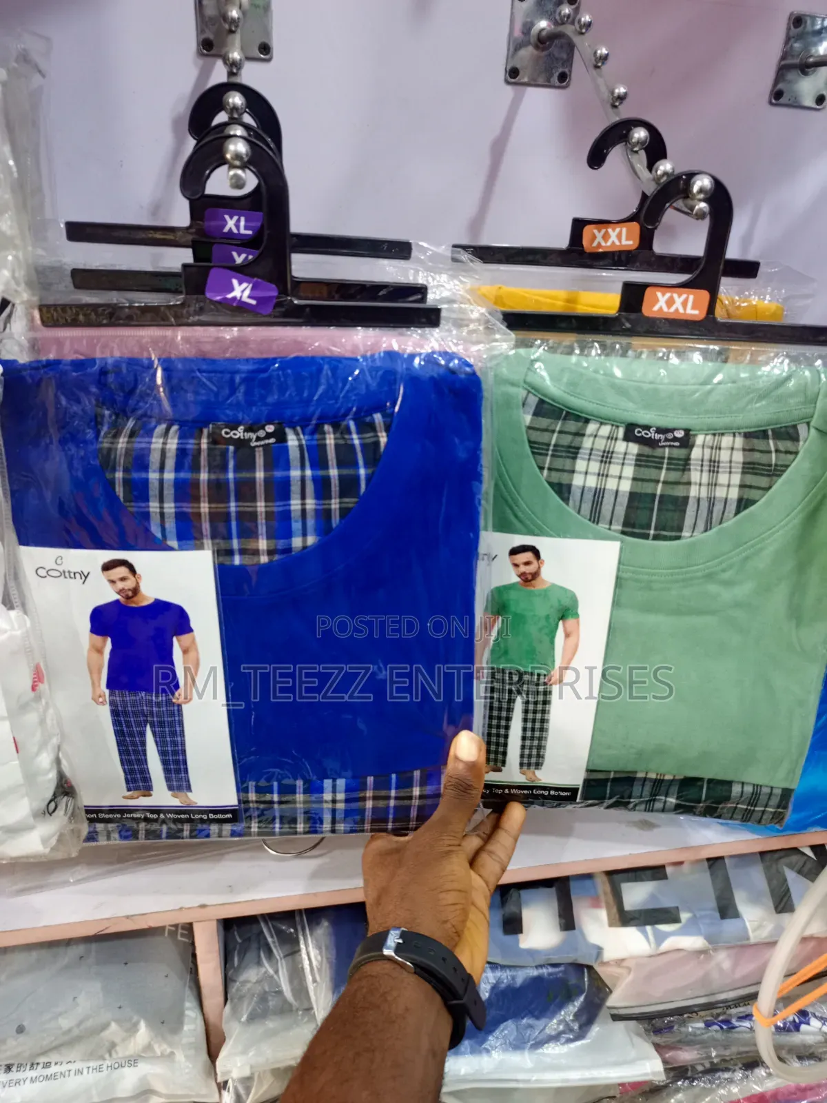 Men's 2-Piece Cotton Sleepwear Sets