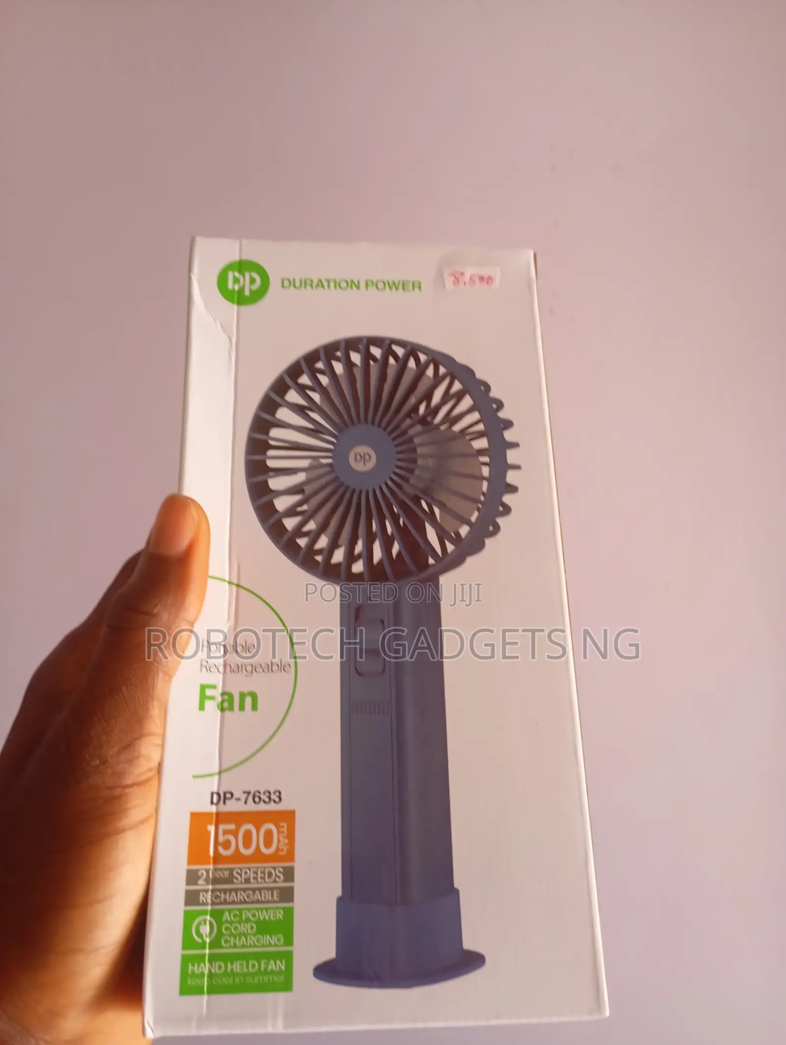 DP Portable Handheld Fan