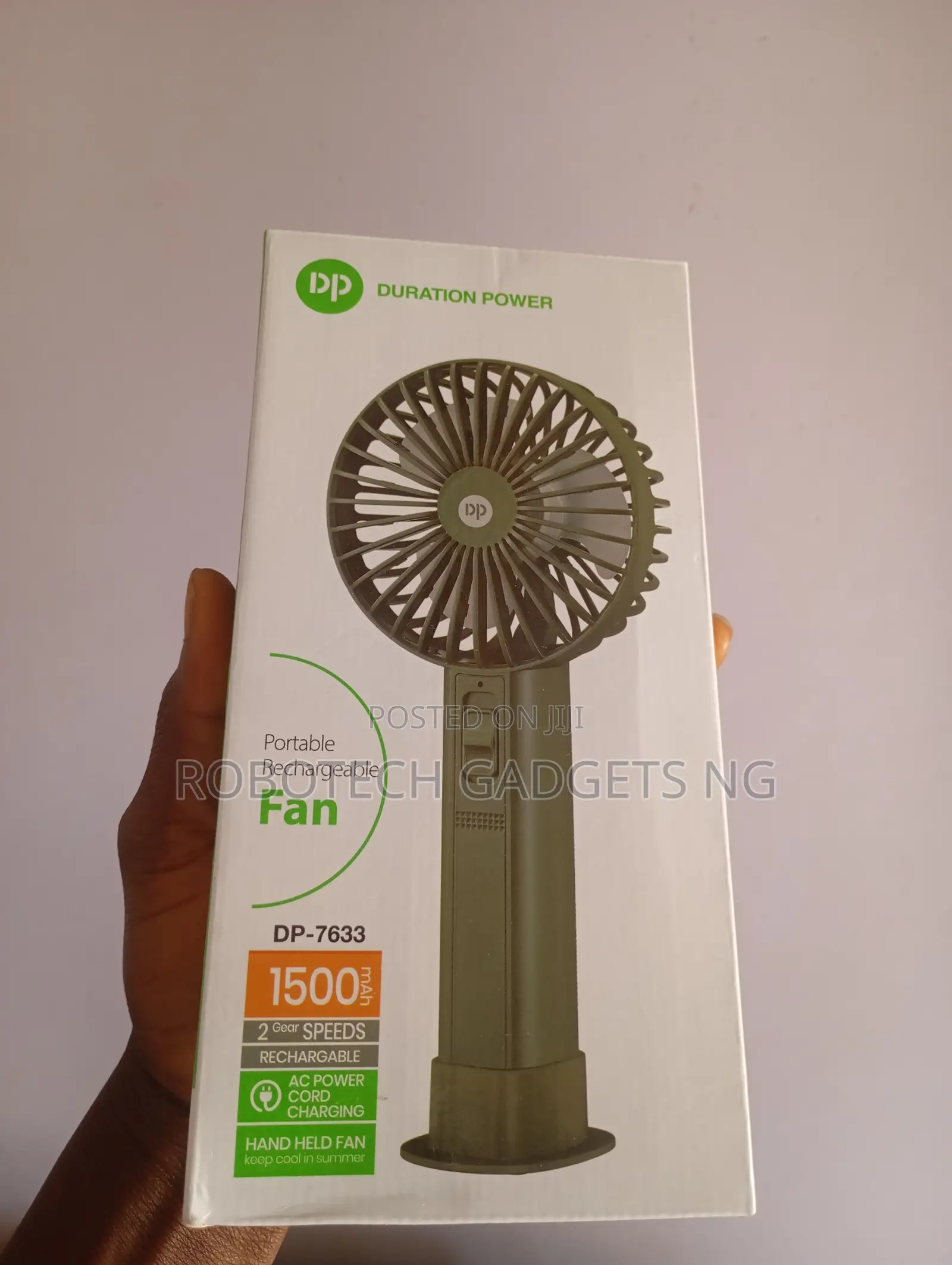 DP Portable Handheld Fan