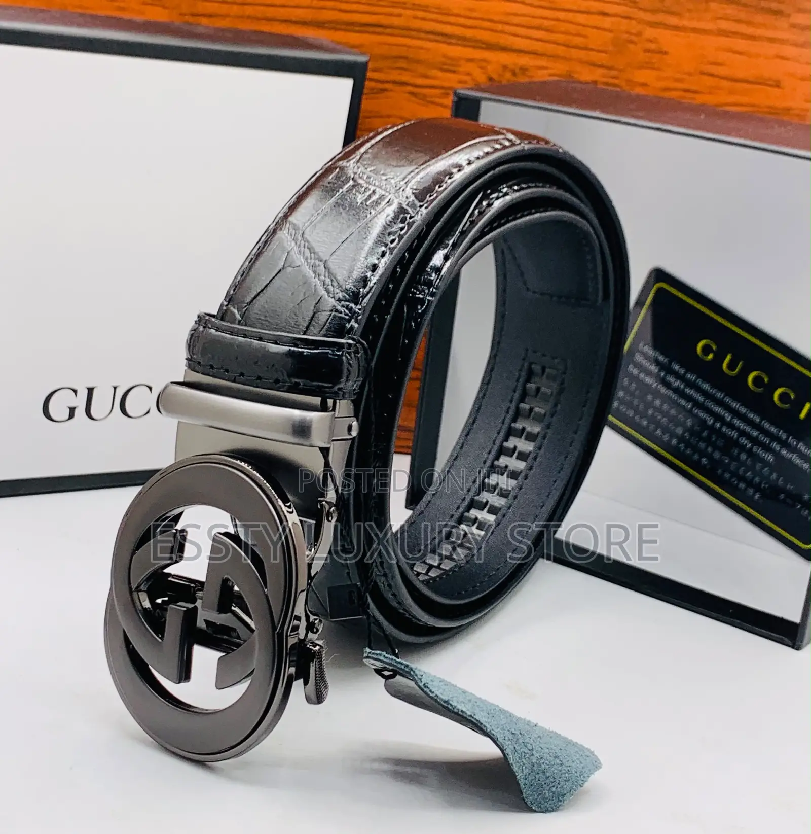 High Quality Luxury Gucci Genuine Leather Belt