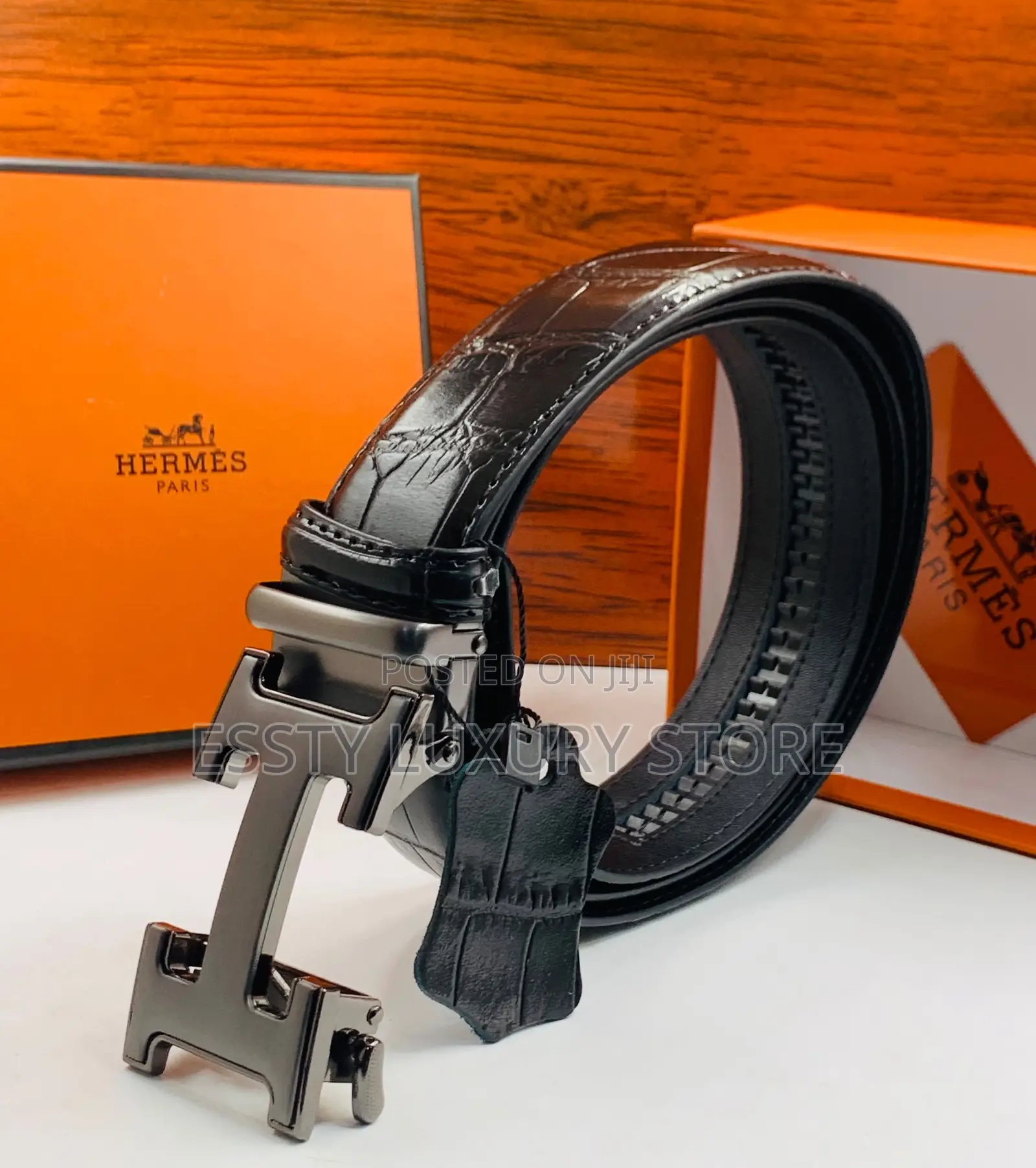High Quality Luxury Hermes Leather Belt