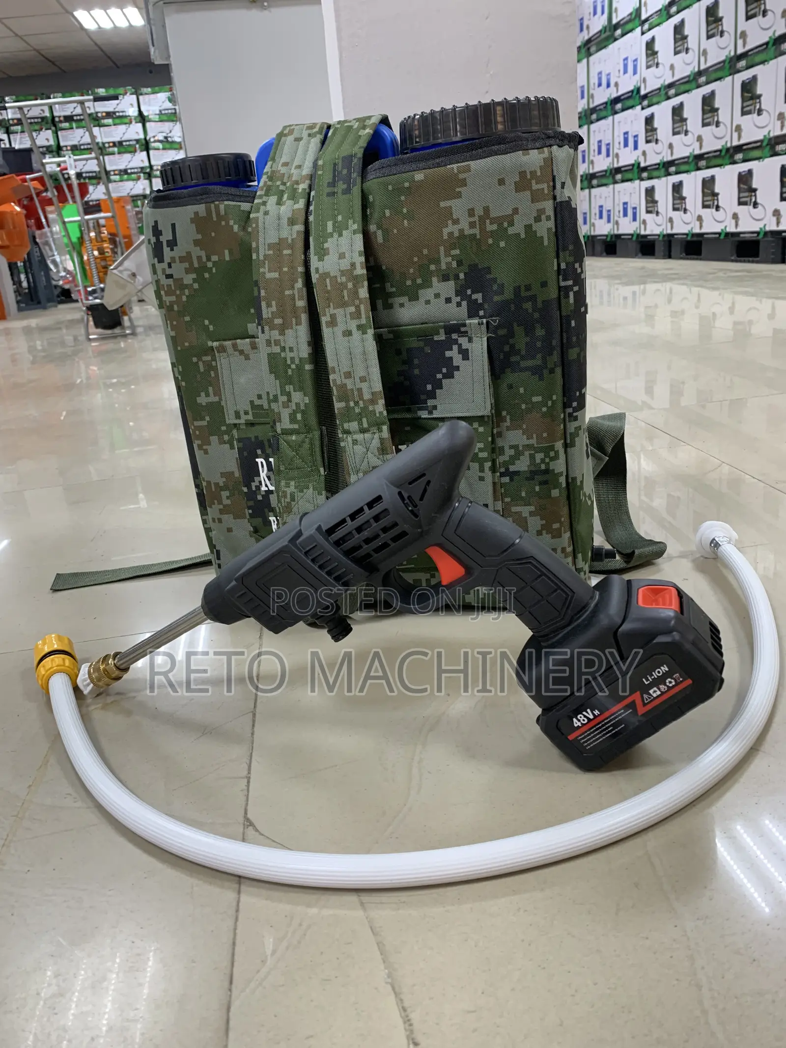 Rechargeable Sprayer With Gun