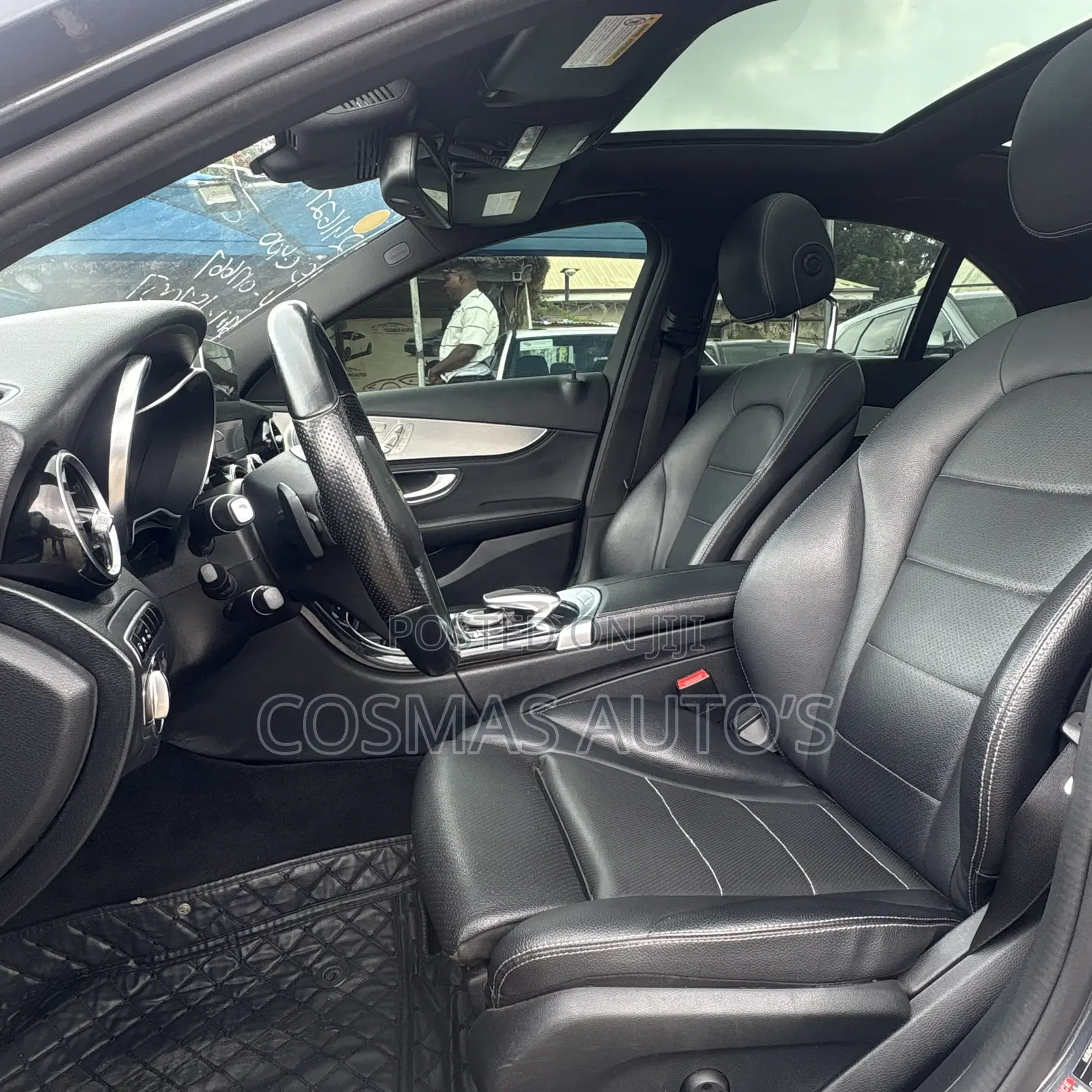 Mercedes-Benz C400 4Matic AWD Sedan (3.0L V6 7A) 2015 Gray