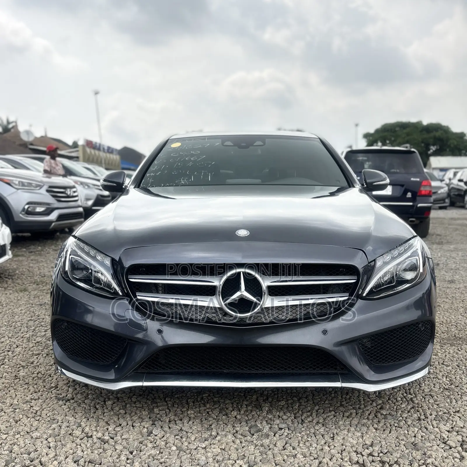 Mercedes-Benz C400 4Matic AWD Sedan (3.0L V6 7A) 2015 Gray