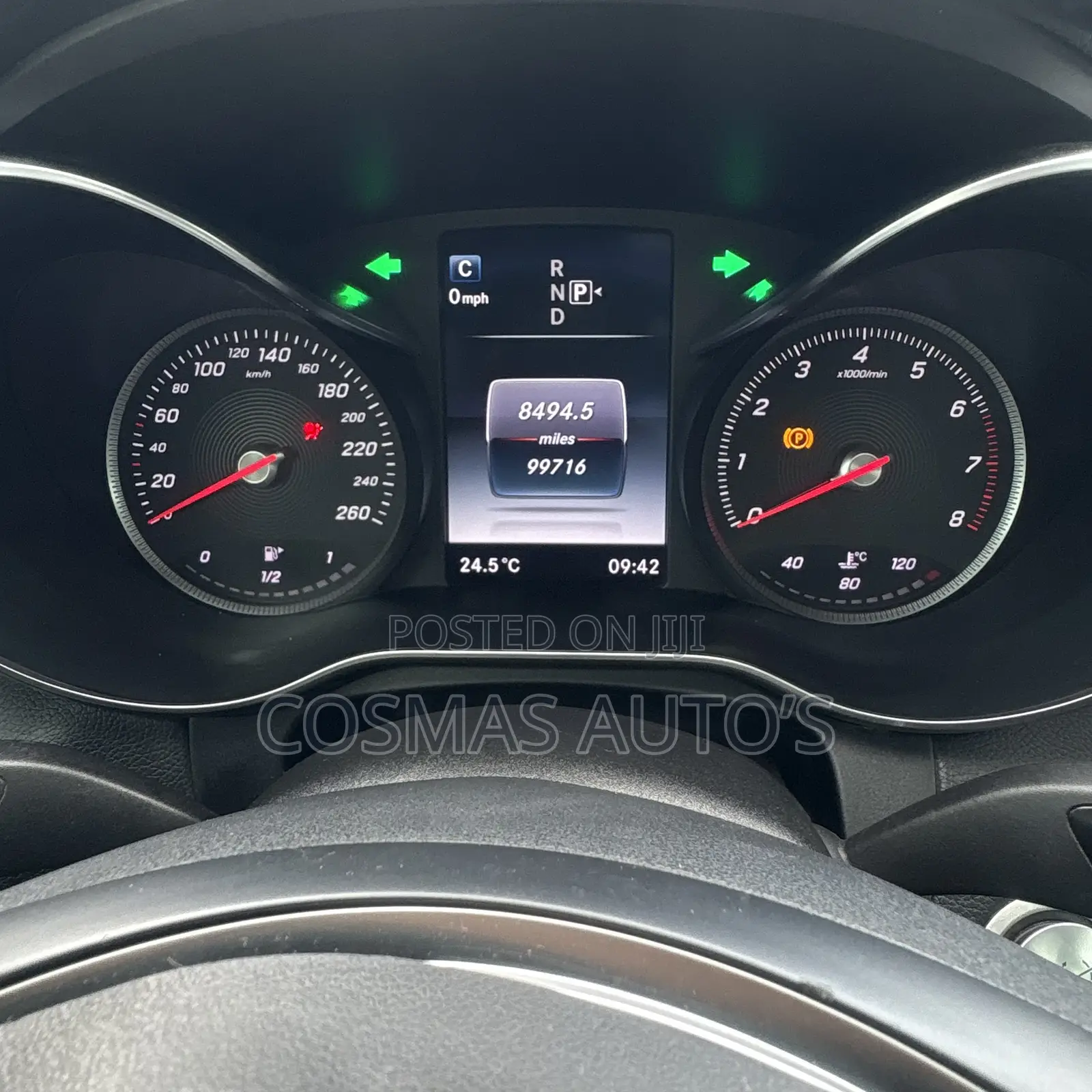 Mercedes-Benz C400 4Matic AWD Sedan (3.0L V6 7A) 2015 Gray
