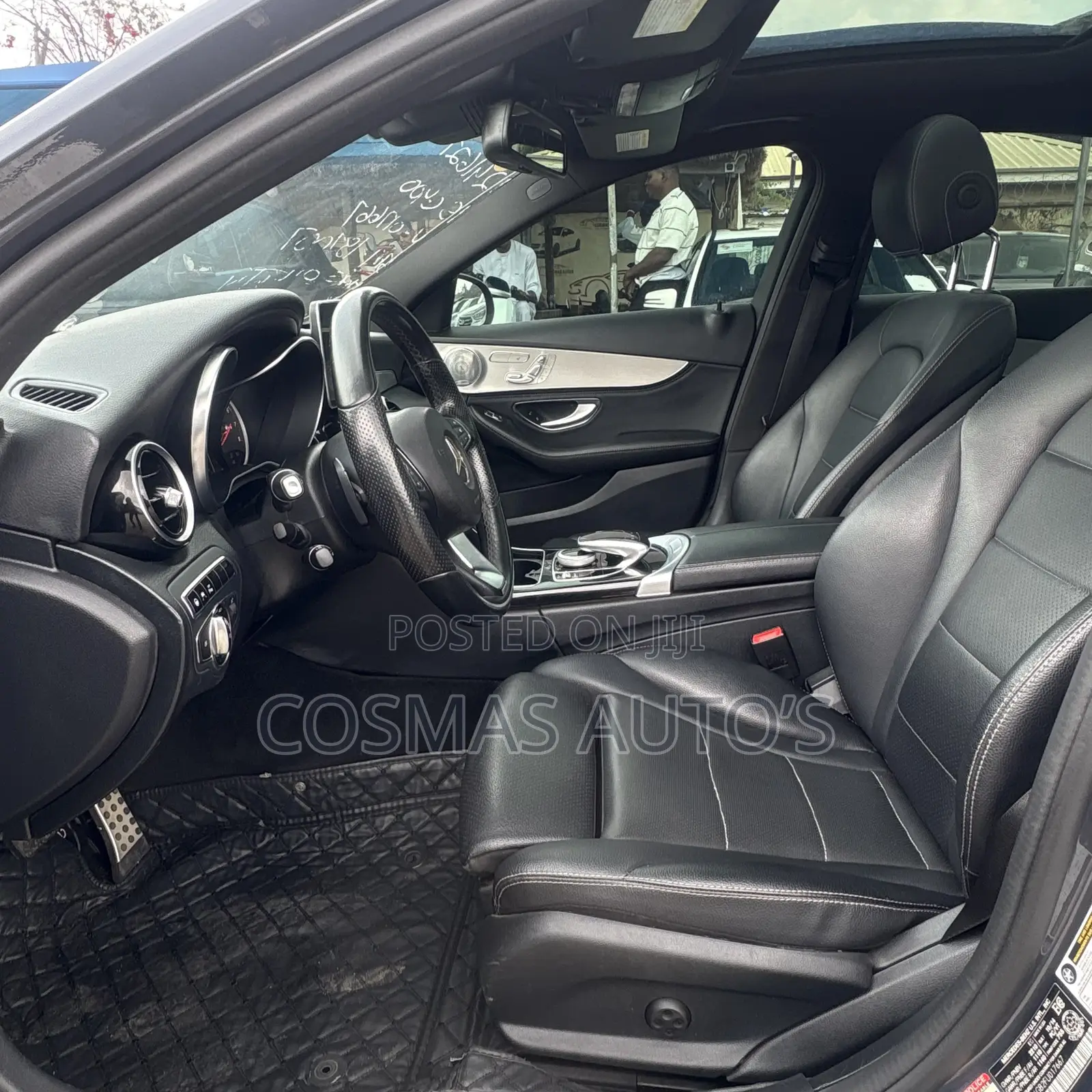 Mercedes-Benz C400 4Matic AWD Sedan (3.0L V6 7A) 2015 Gray