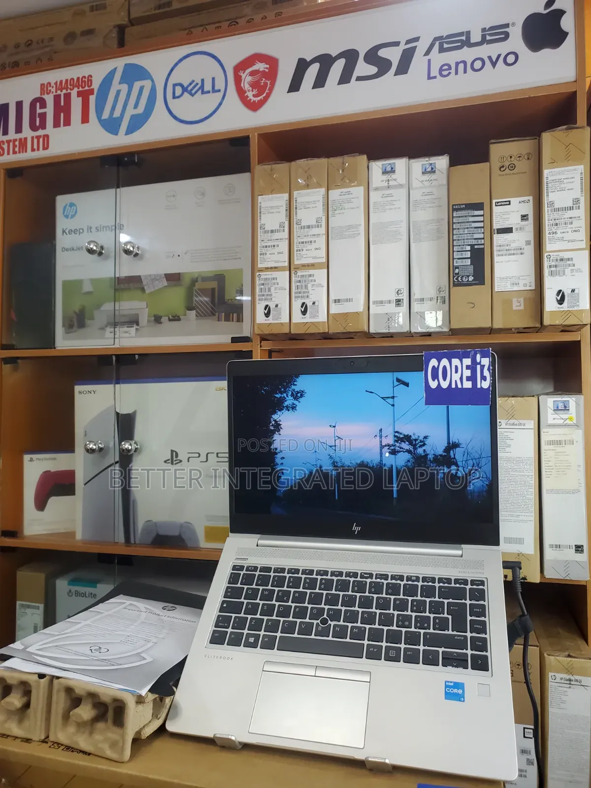 New Laptop HP EliteBook 745 G5 12GB Intel Core i3 SSD 256GB